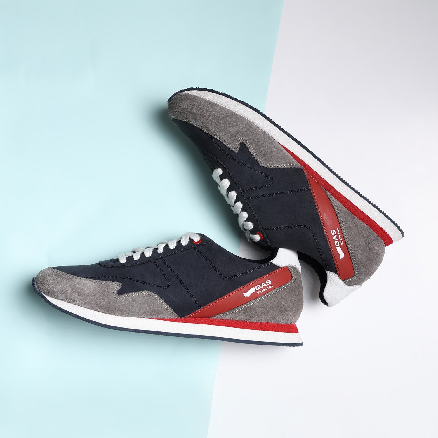 Men HypeTorque Blue red Trainers