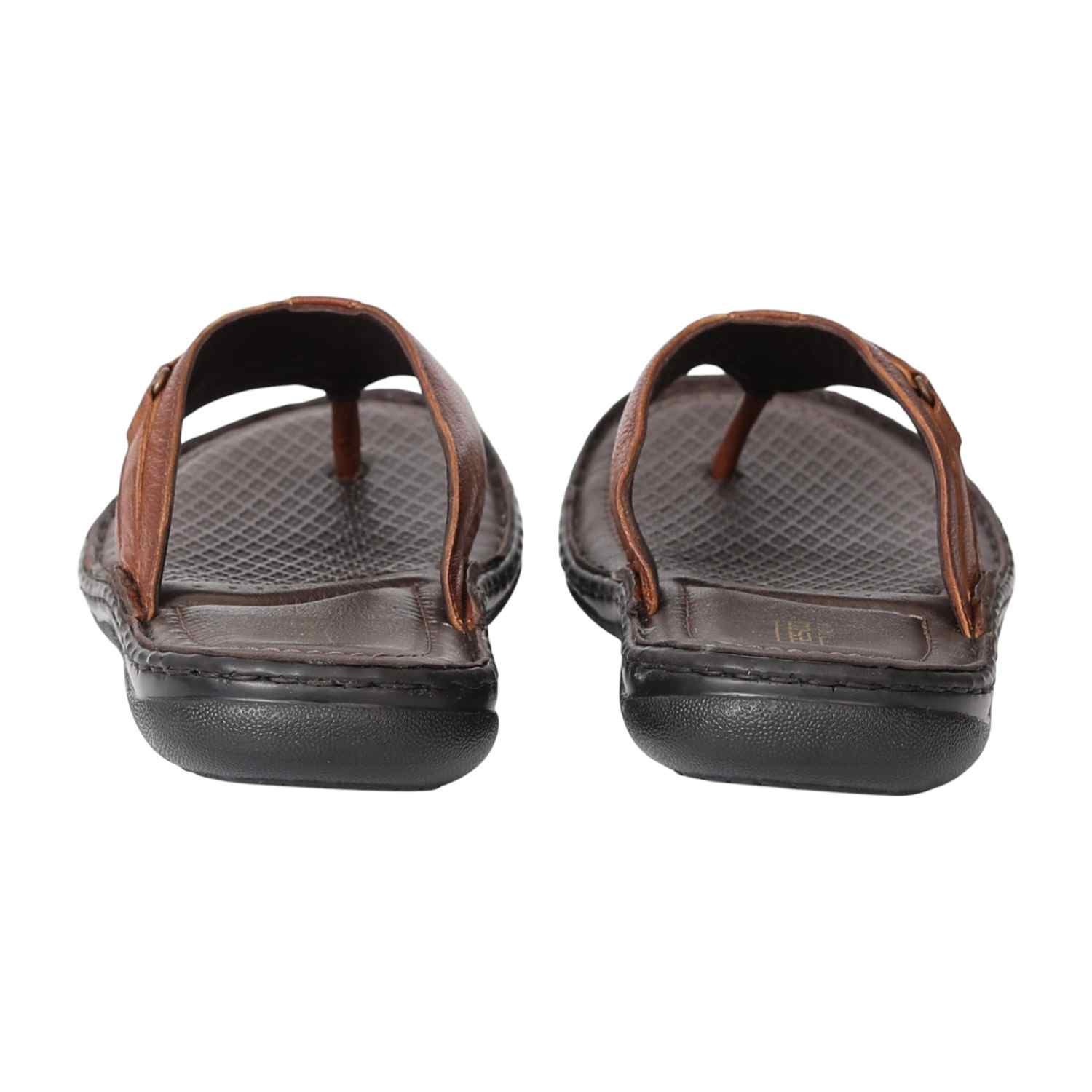 Men Tan StrideFlex Chappals