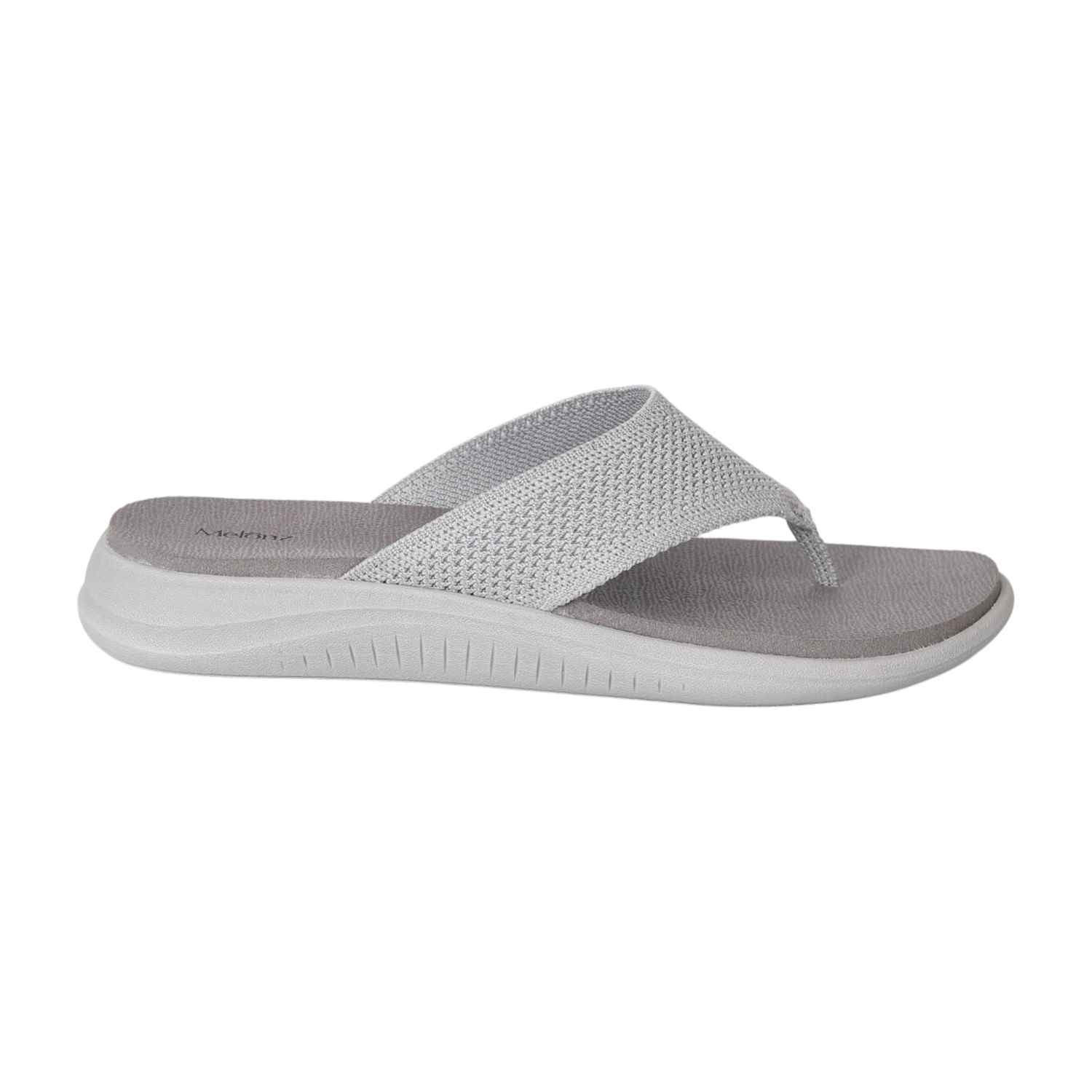 Grey Comfort Glide Flip-Flops for Women