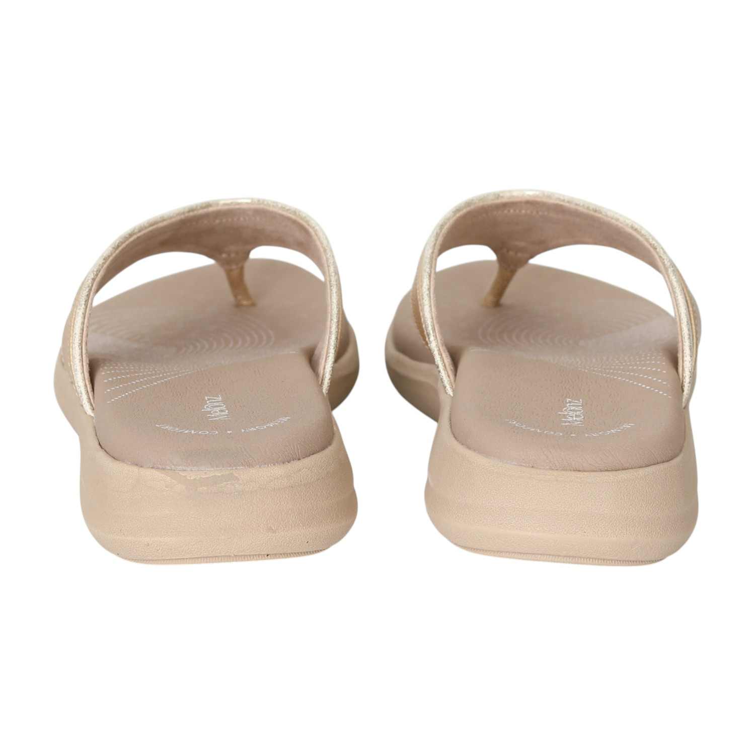 Women Gold Drift Sandals