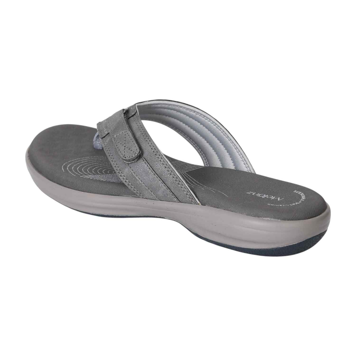 Grey Motion Active Thong Sandals for Women