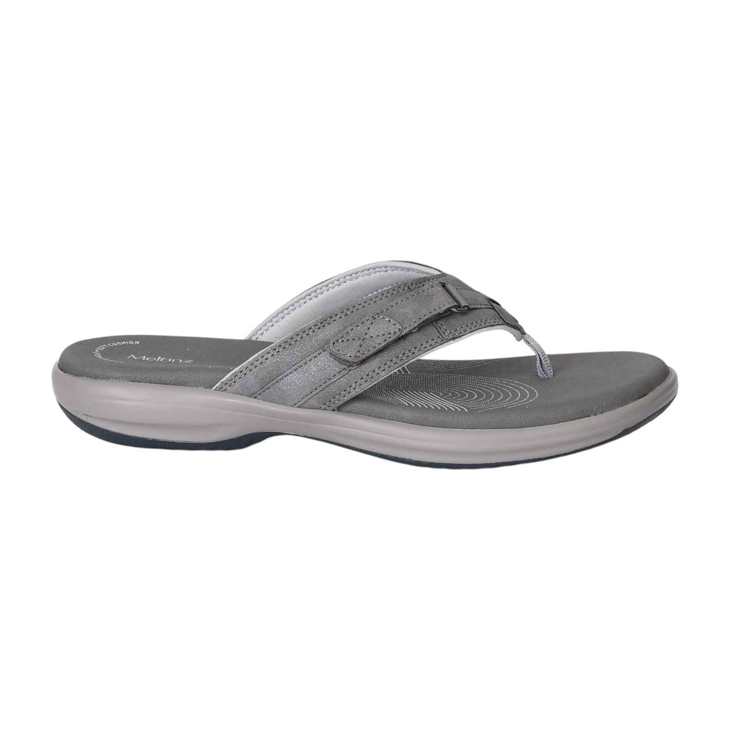 Grey Motion Active Thong Sandals for Women