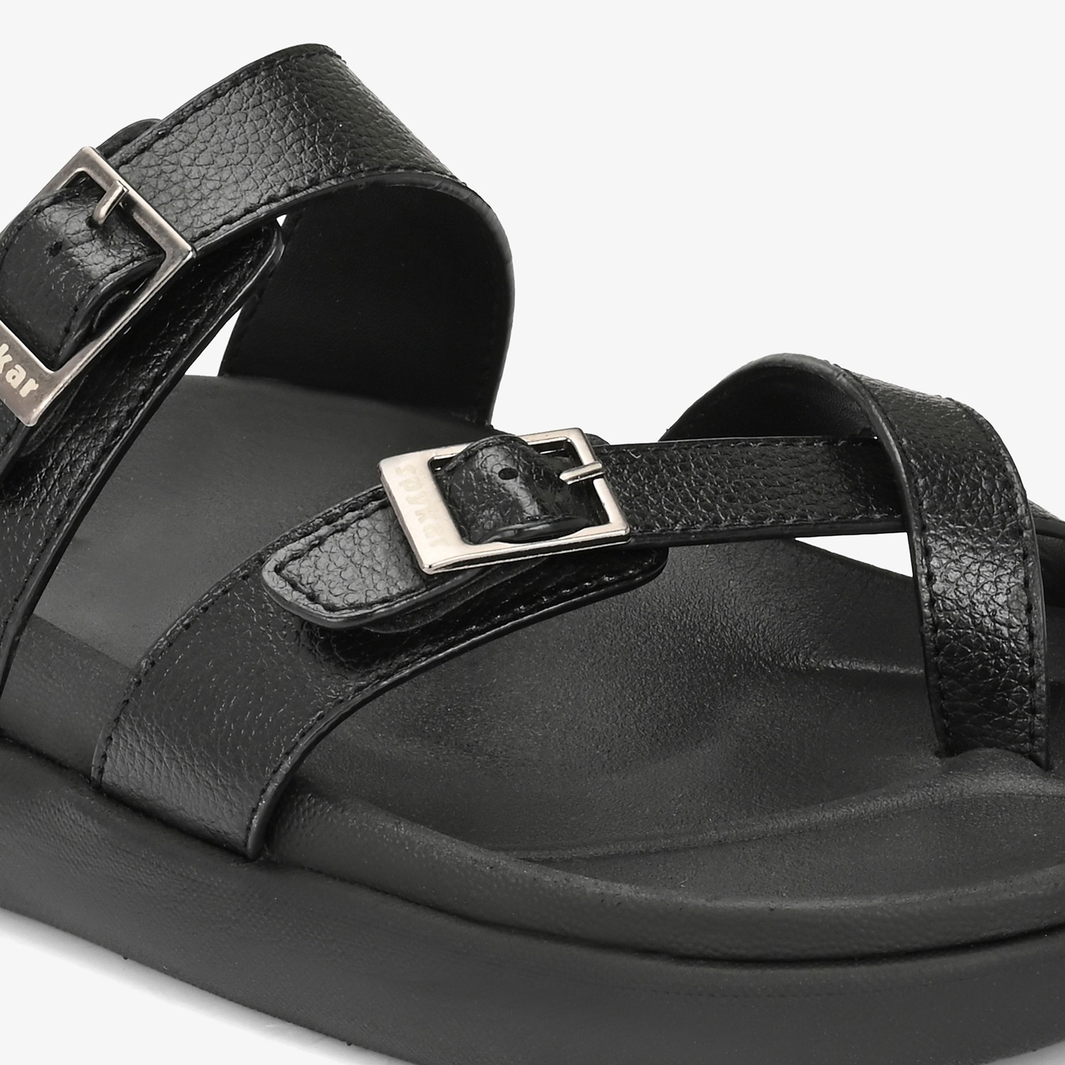 JEDDA BLACK SLIPPERS