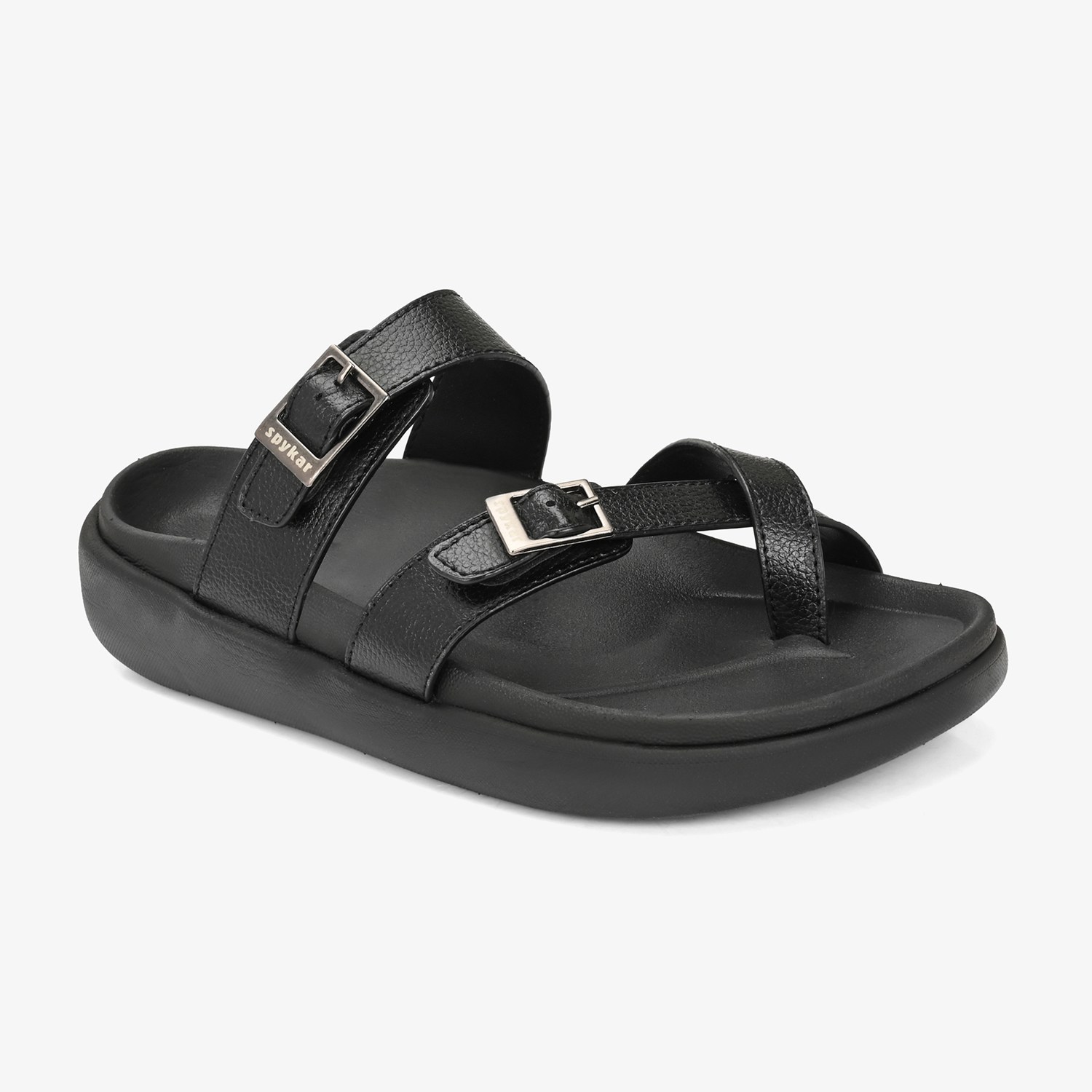 JEDDA BLACK SLIPPERS