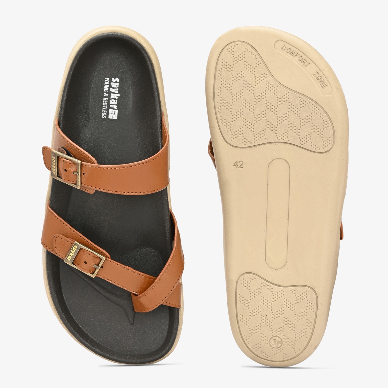 JEDDA TAN SLIPPERS