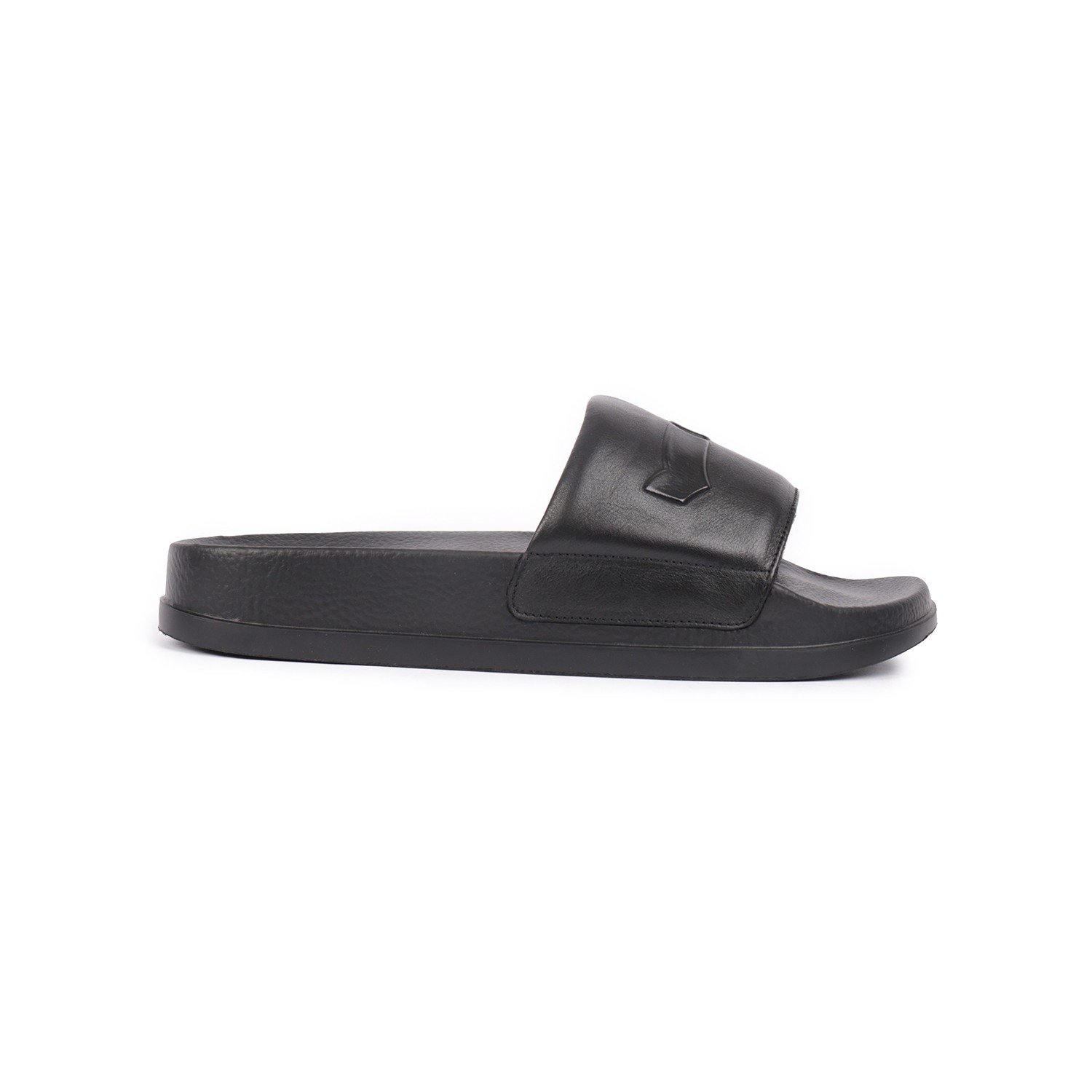 Men Comodo Black Sliders