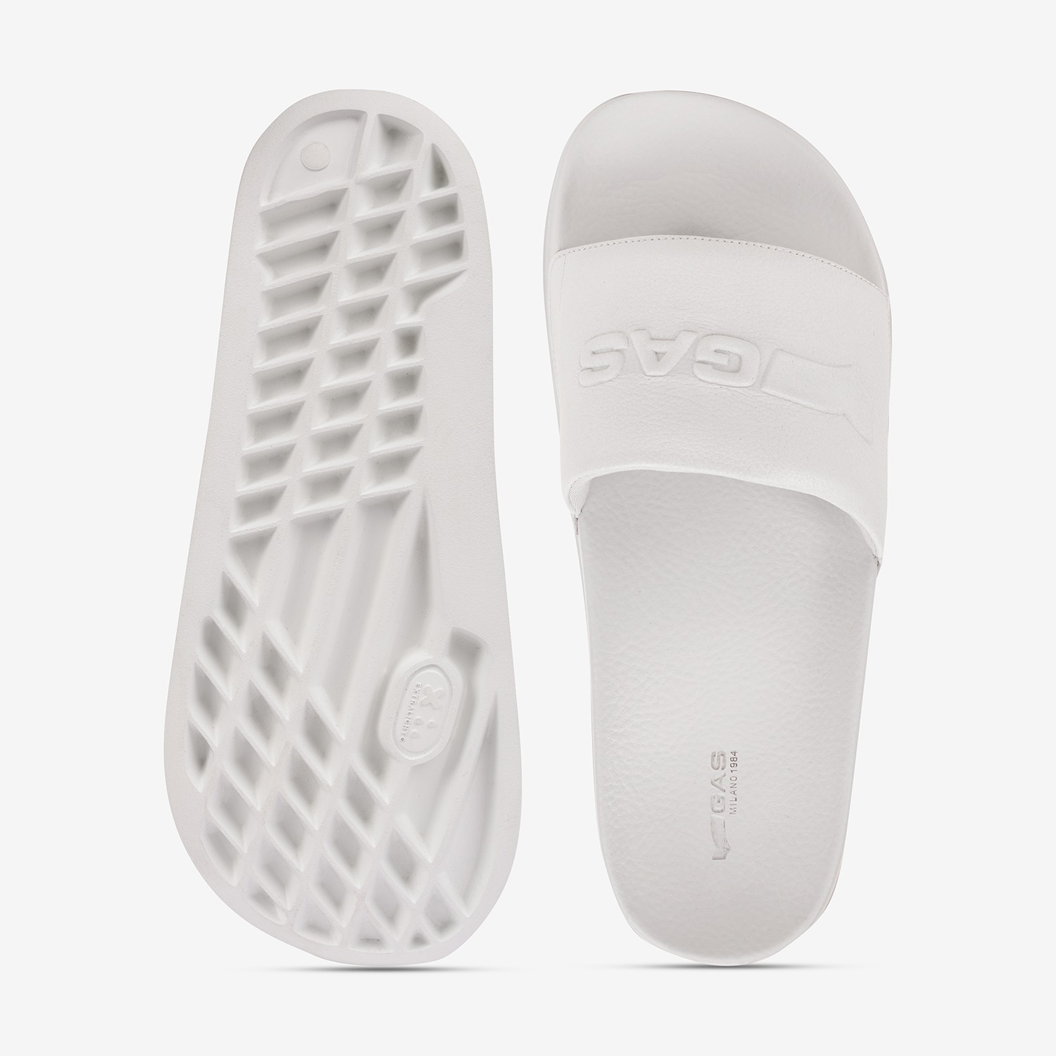 Men Comodo White Sliders