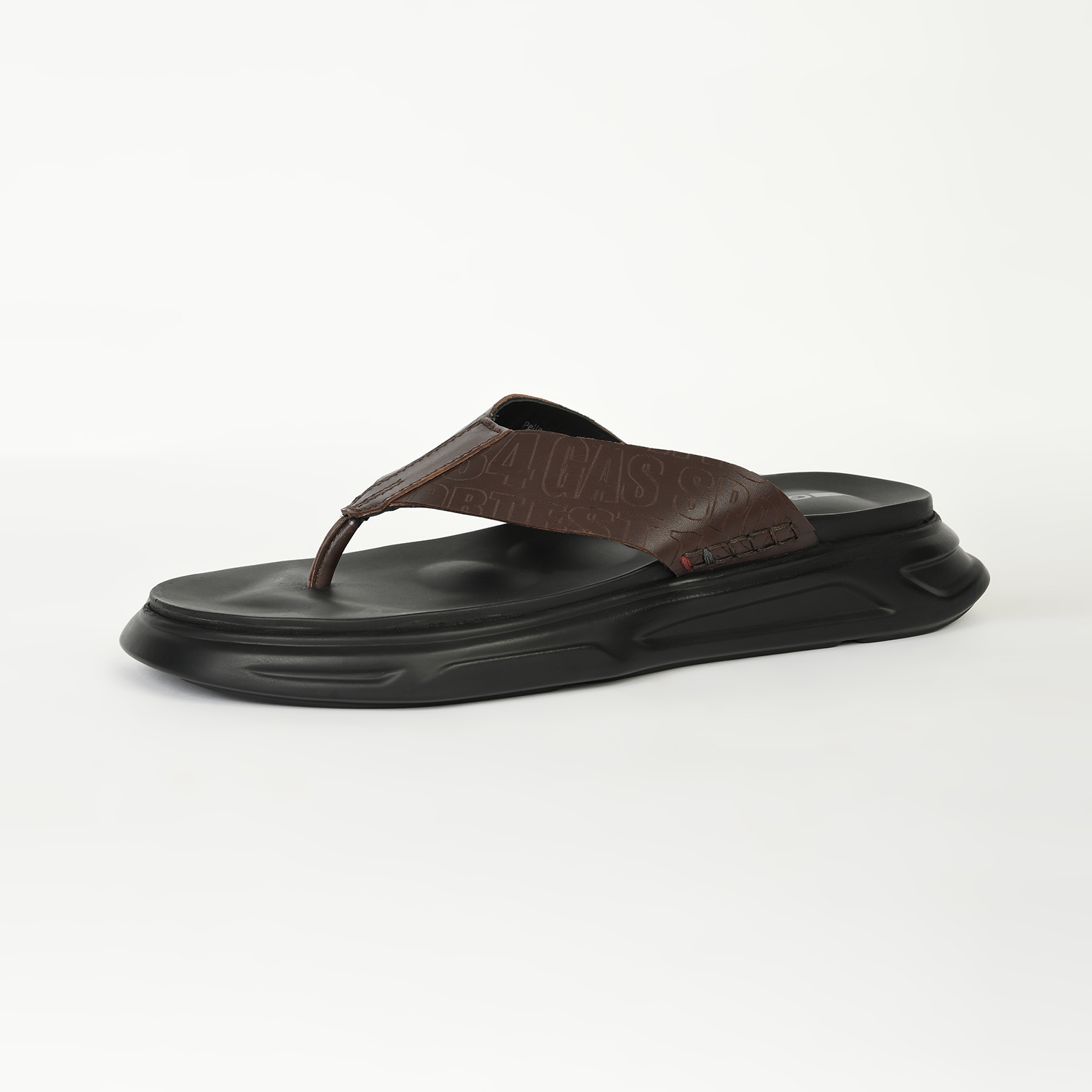 Men Pelle Brown Sandals