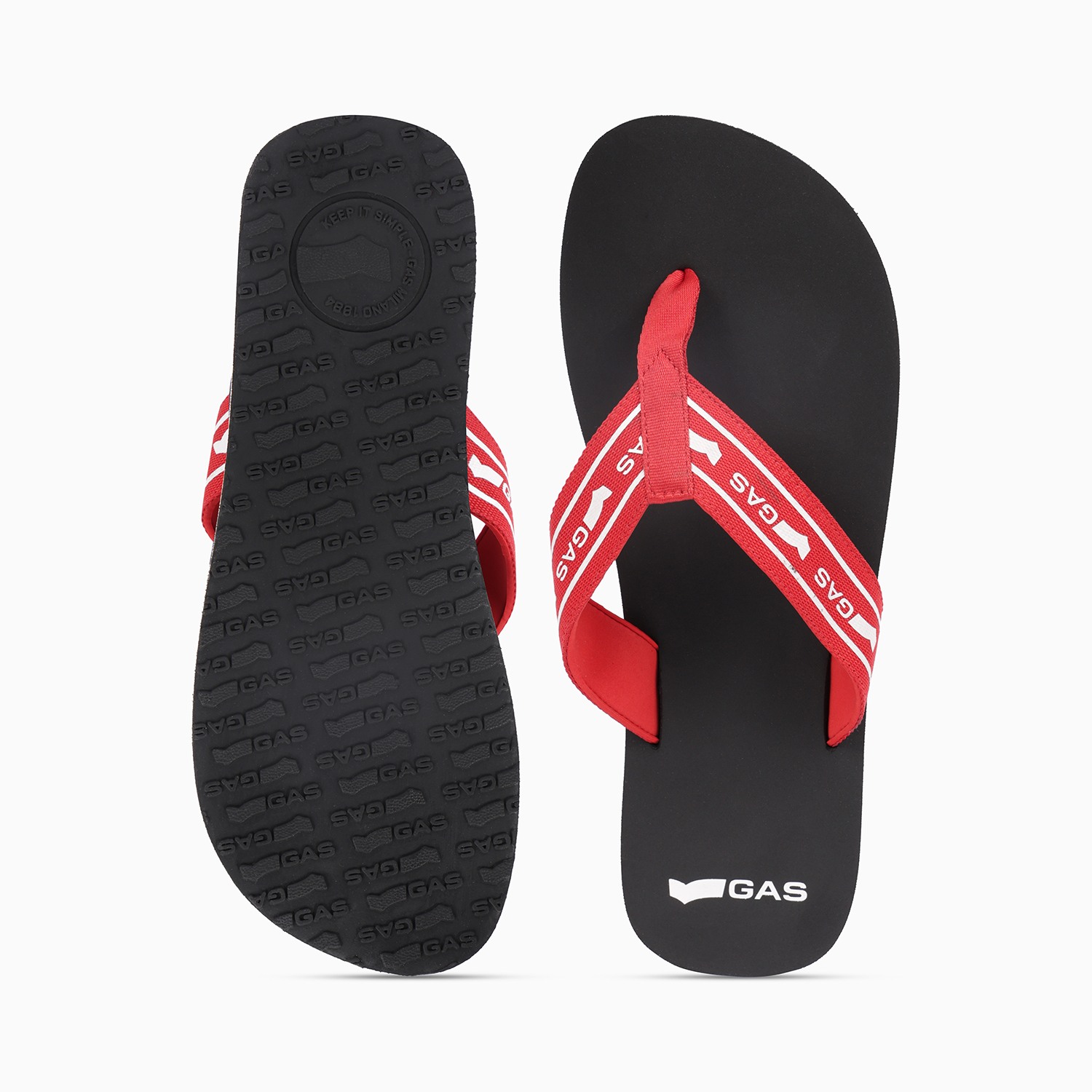 Men TideFlow Black Flipflops