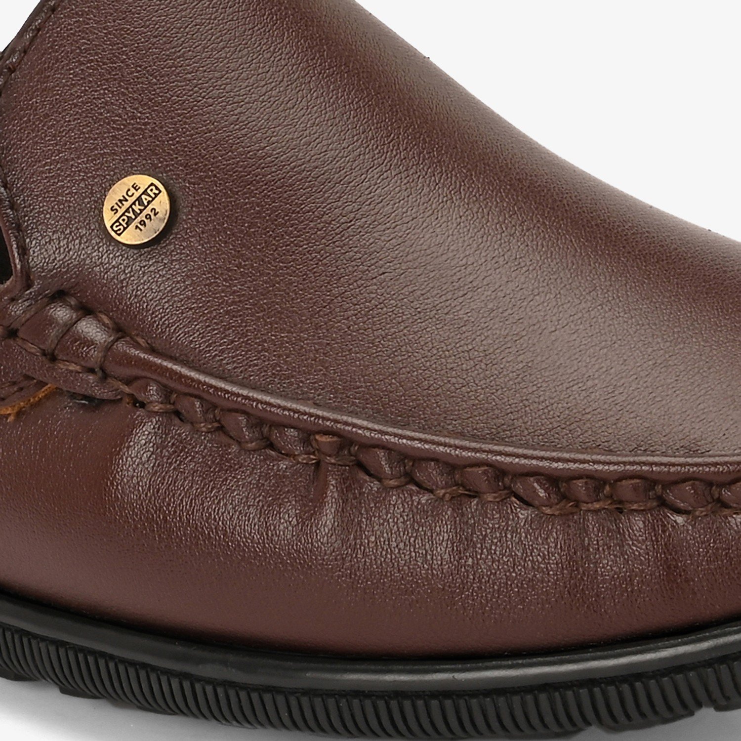 Mens Brown Slip On Loafers