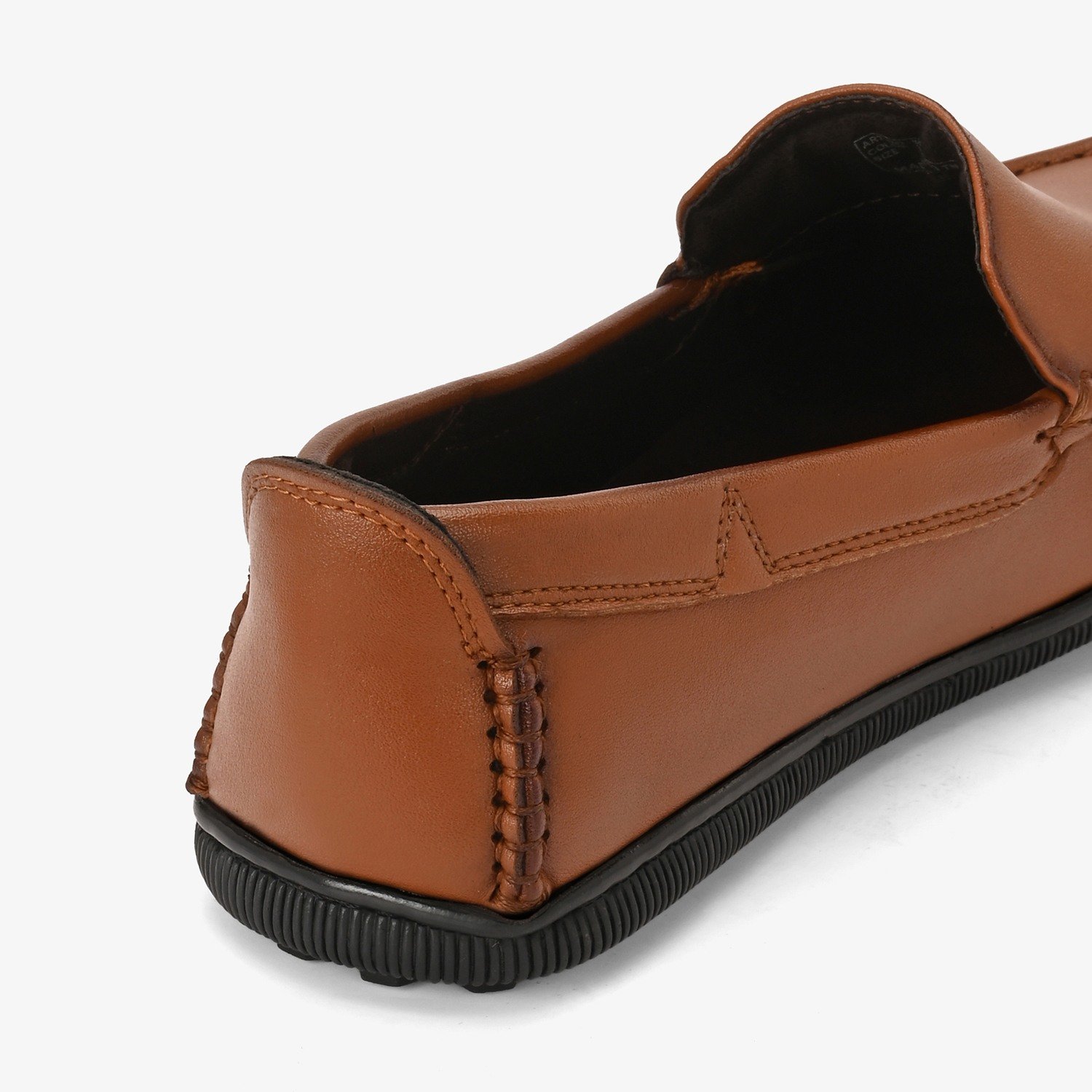 Mens Tan Slip On Loafers