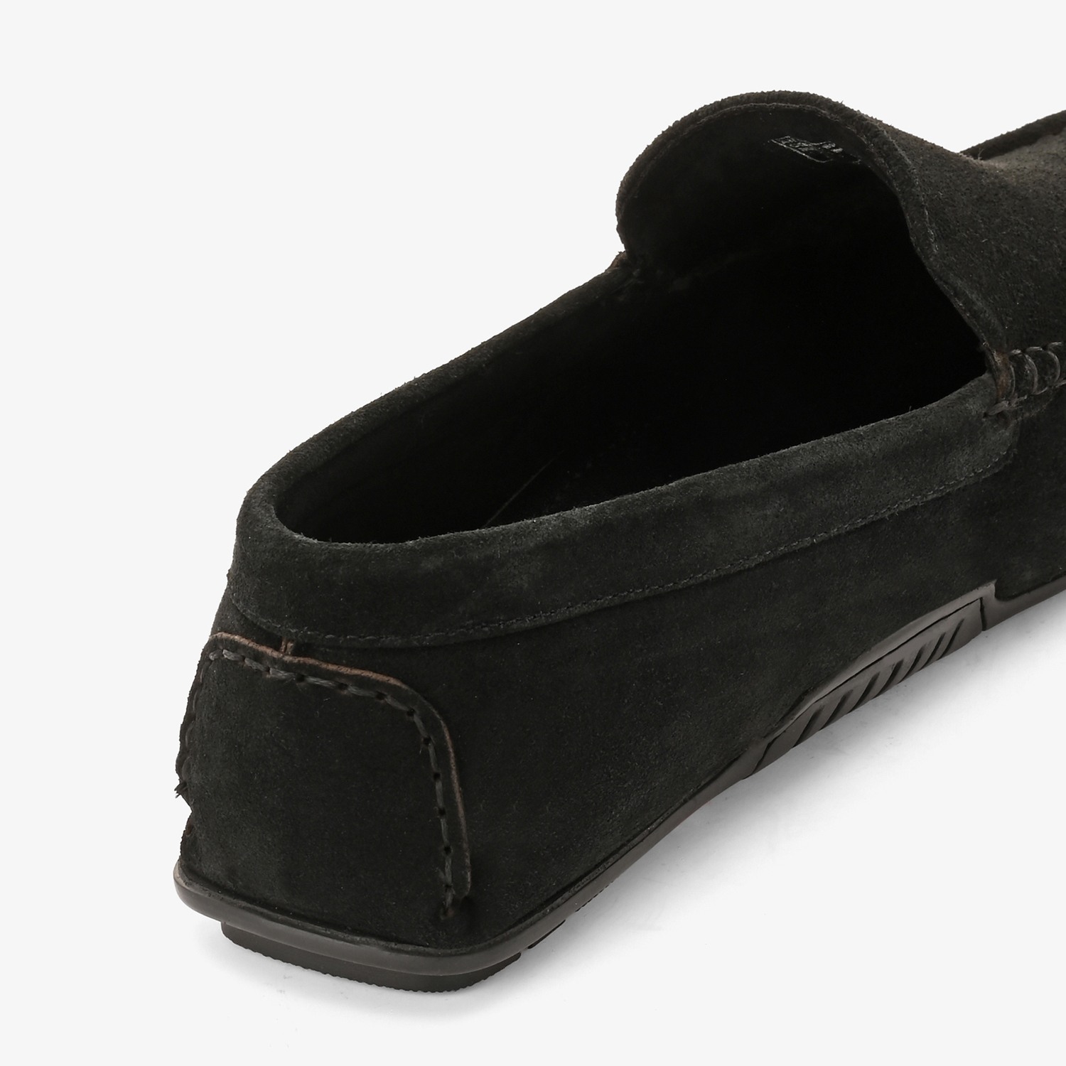 Mens Black Slip On Loafers
