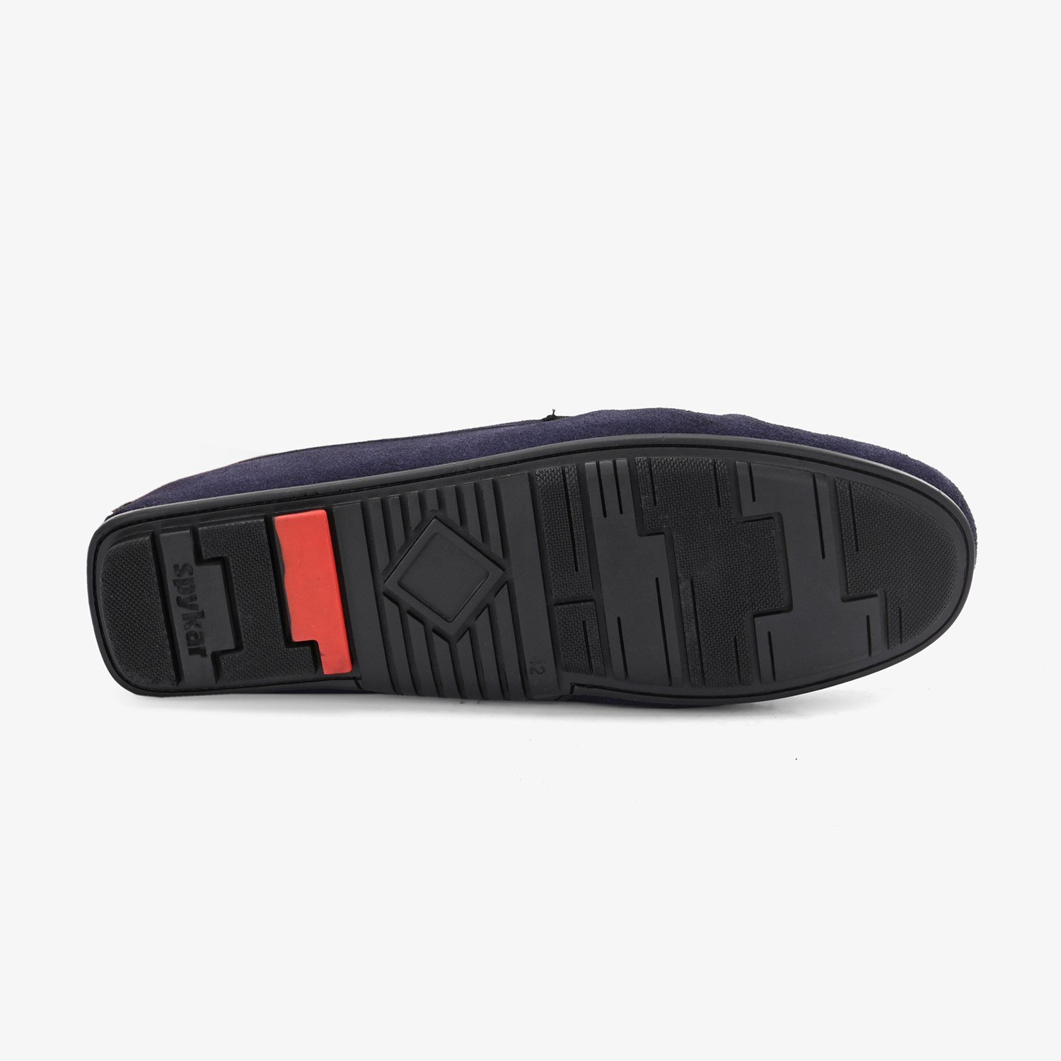 Mens Navy Slip On Loafers