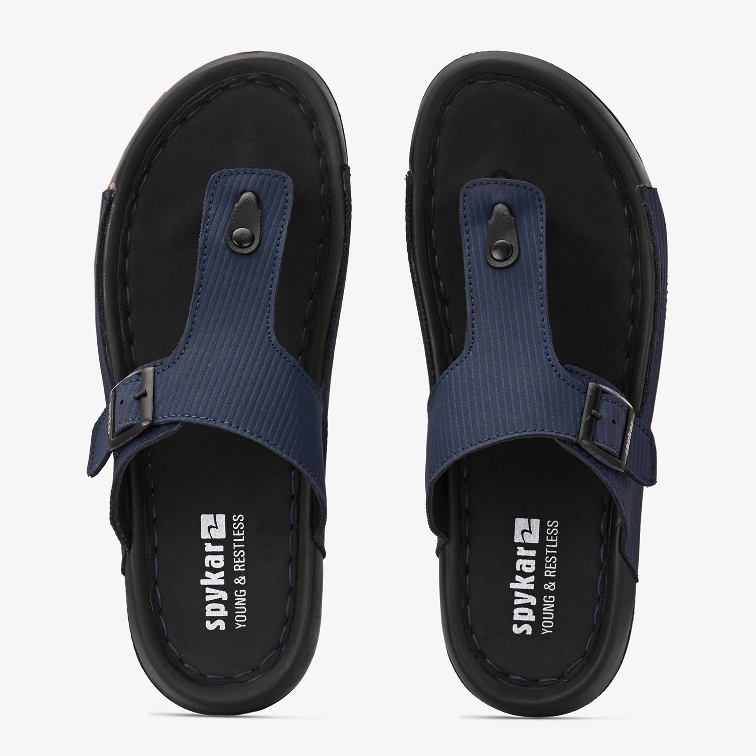 Mens Jeff Blue Casual Sandals