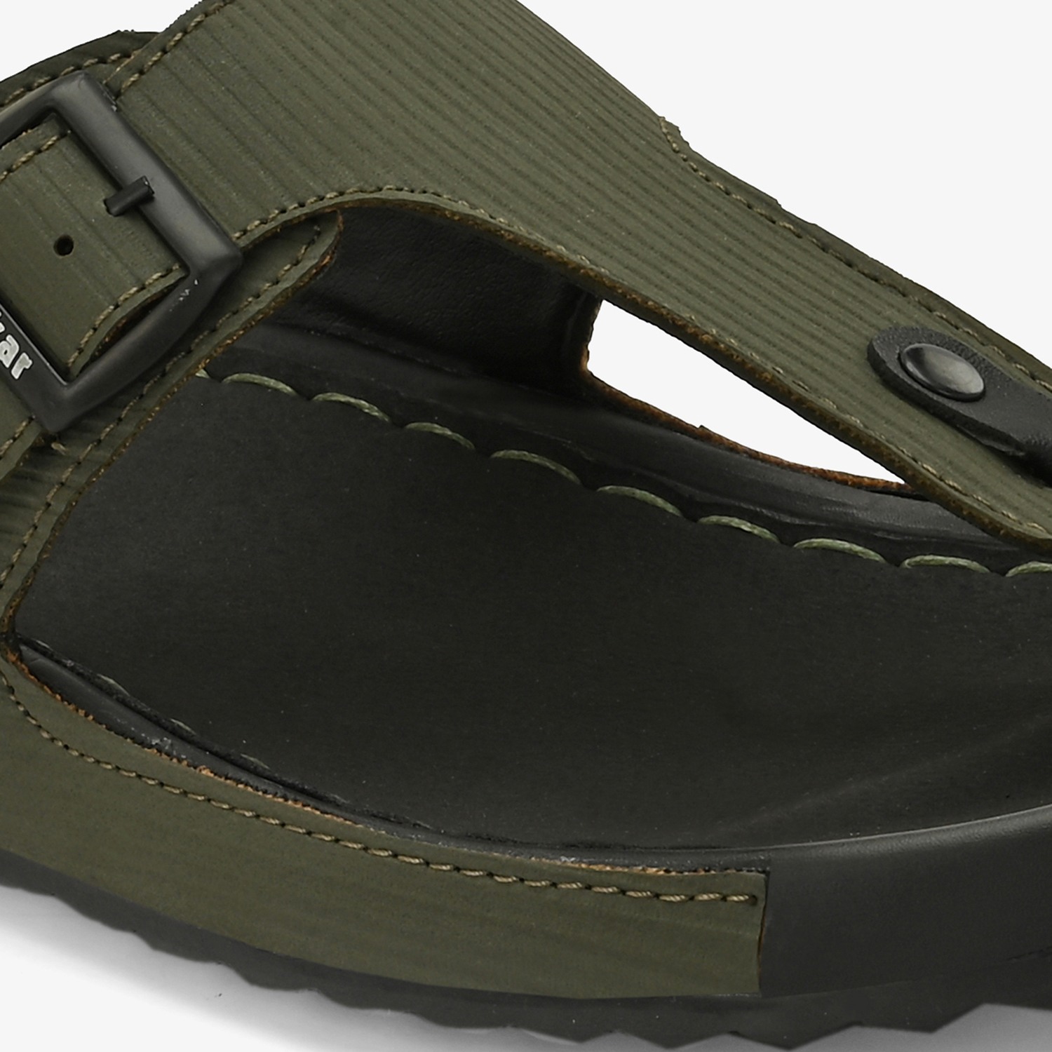 Mens Olive Casual Sandals