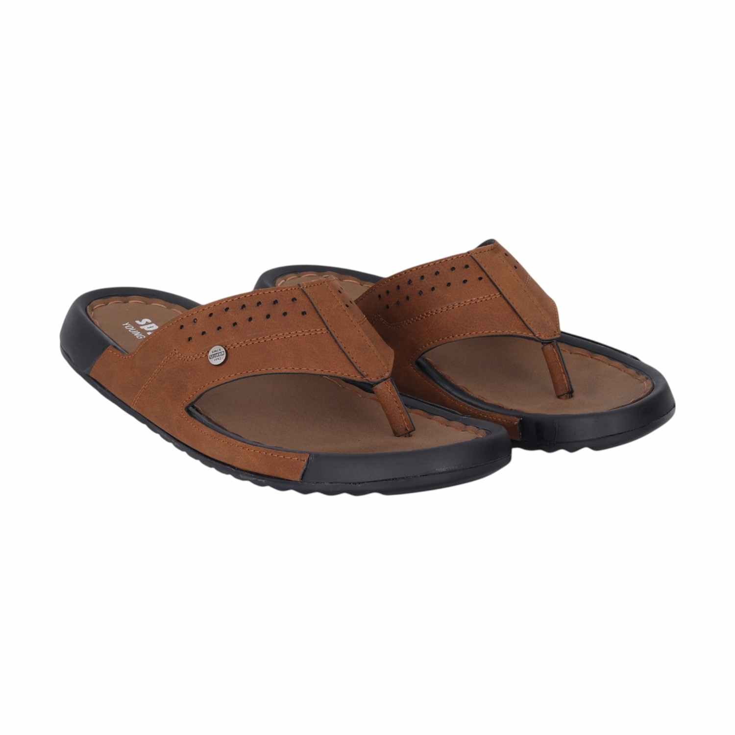 Mens Reese Tan Casual Sandals