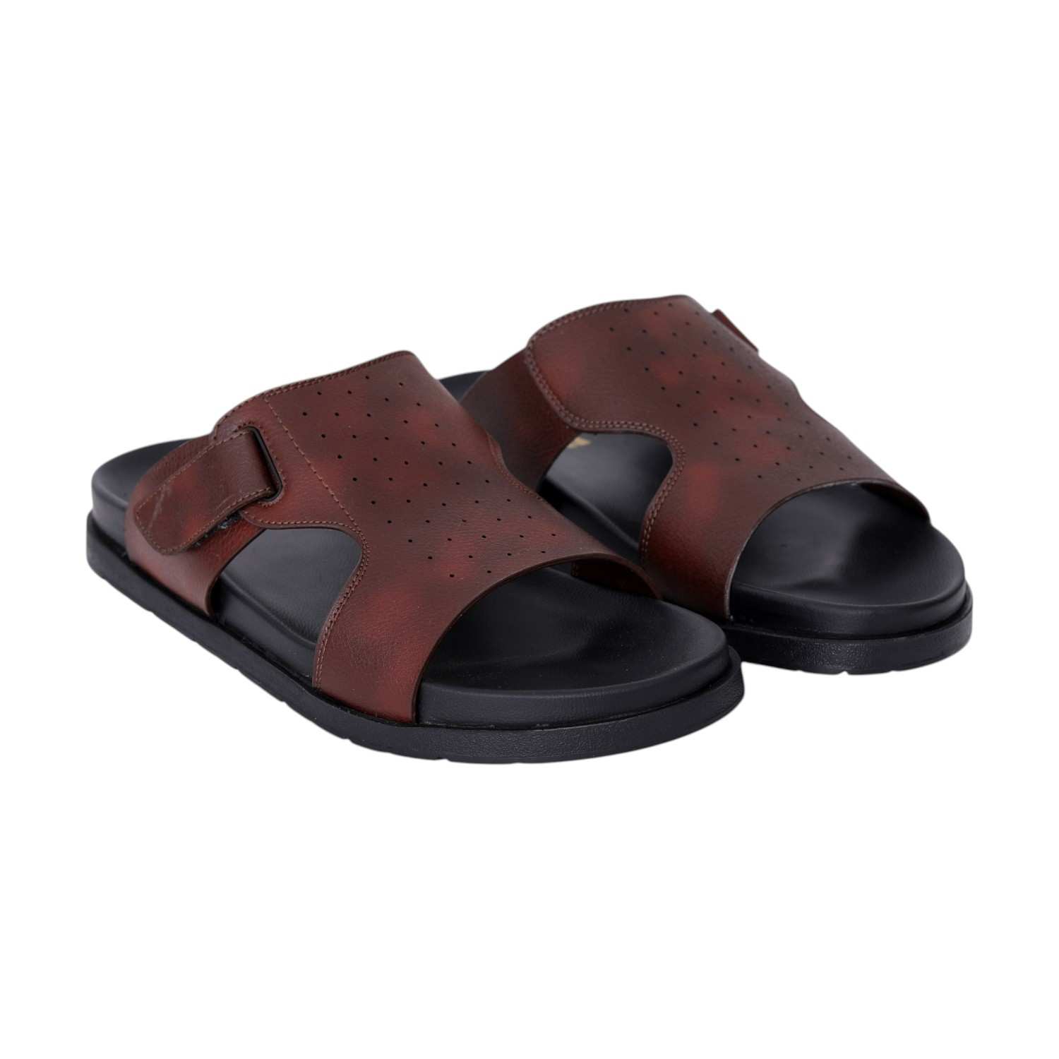 Mens Stomper Brown Casual Sandals