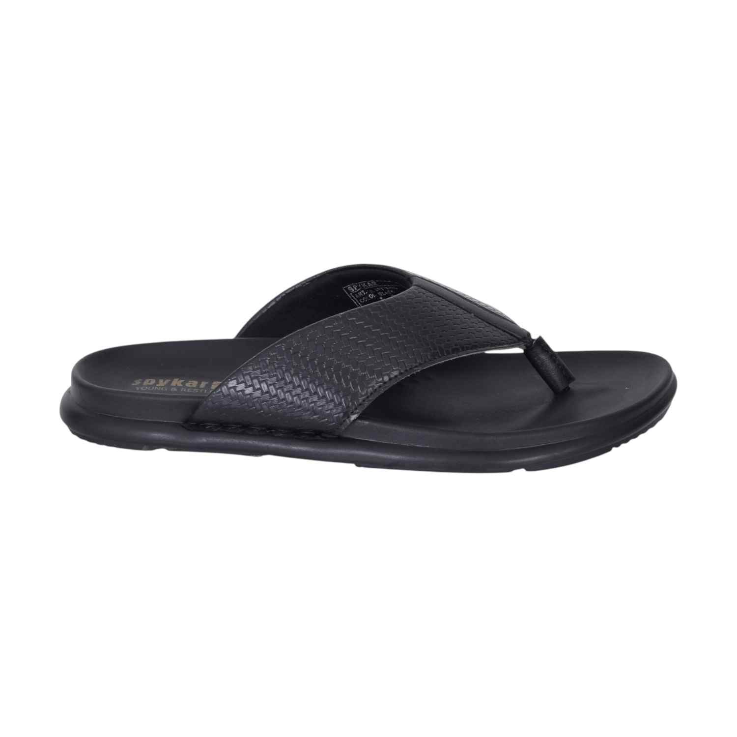 Mens Josh Black Casual Sandals