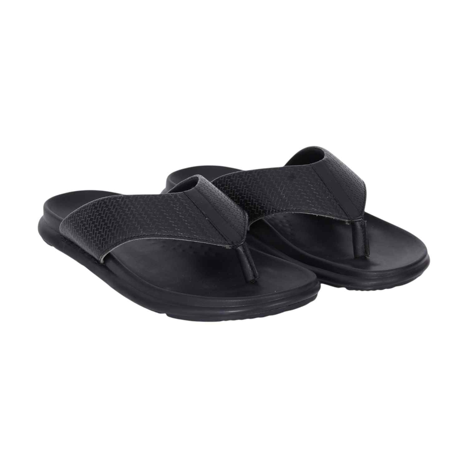 Mens Josh Black Casual Sandals