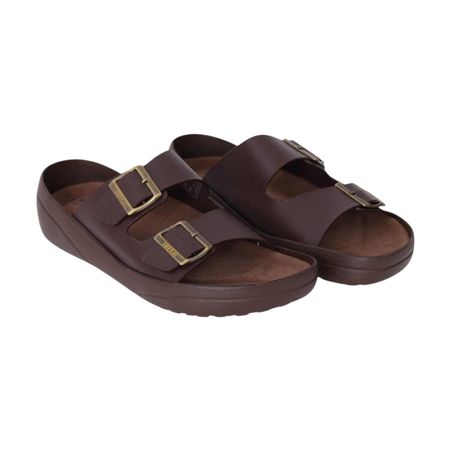 Mens Orlando Brown Casual Sandals