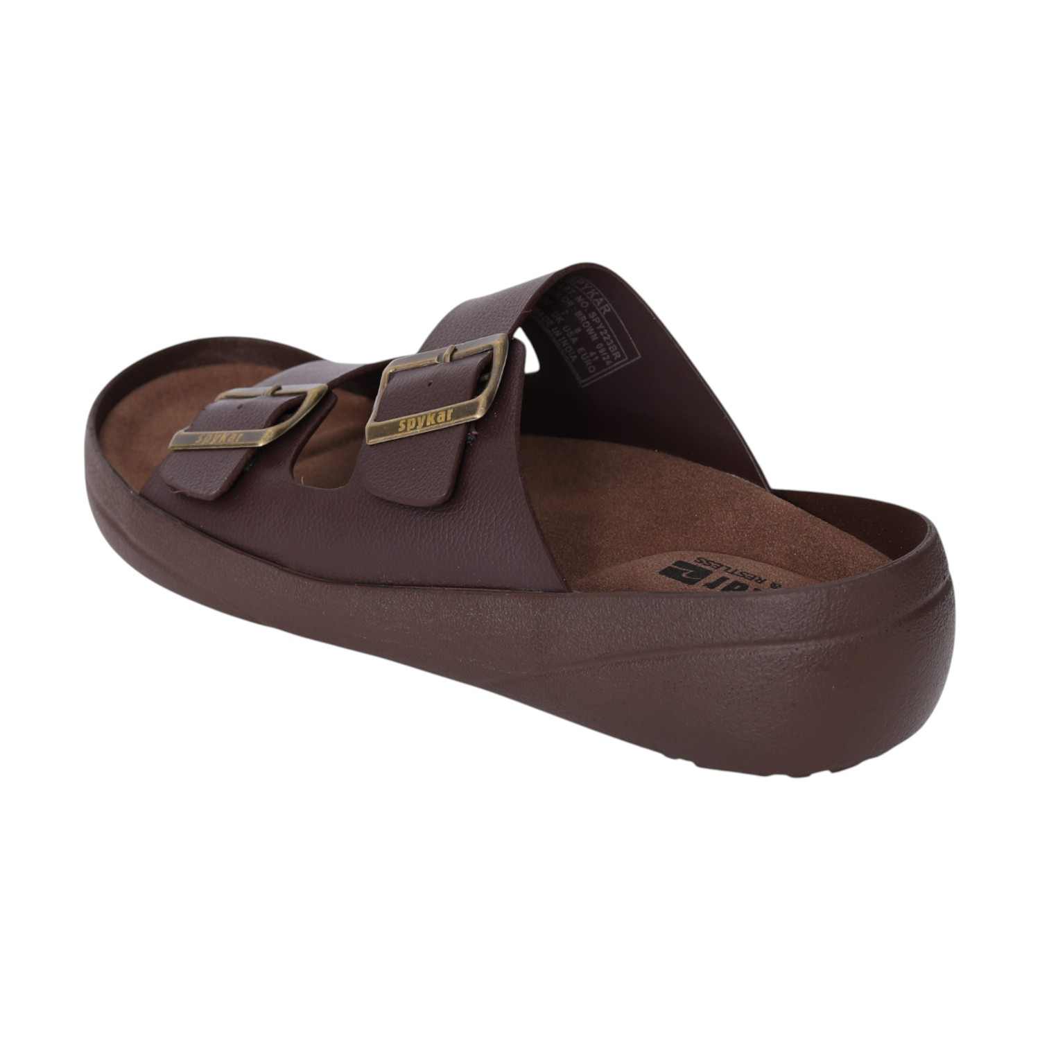 Mens Orlando Brown Casual Sandals