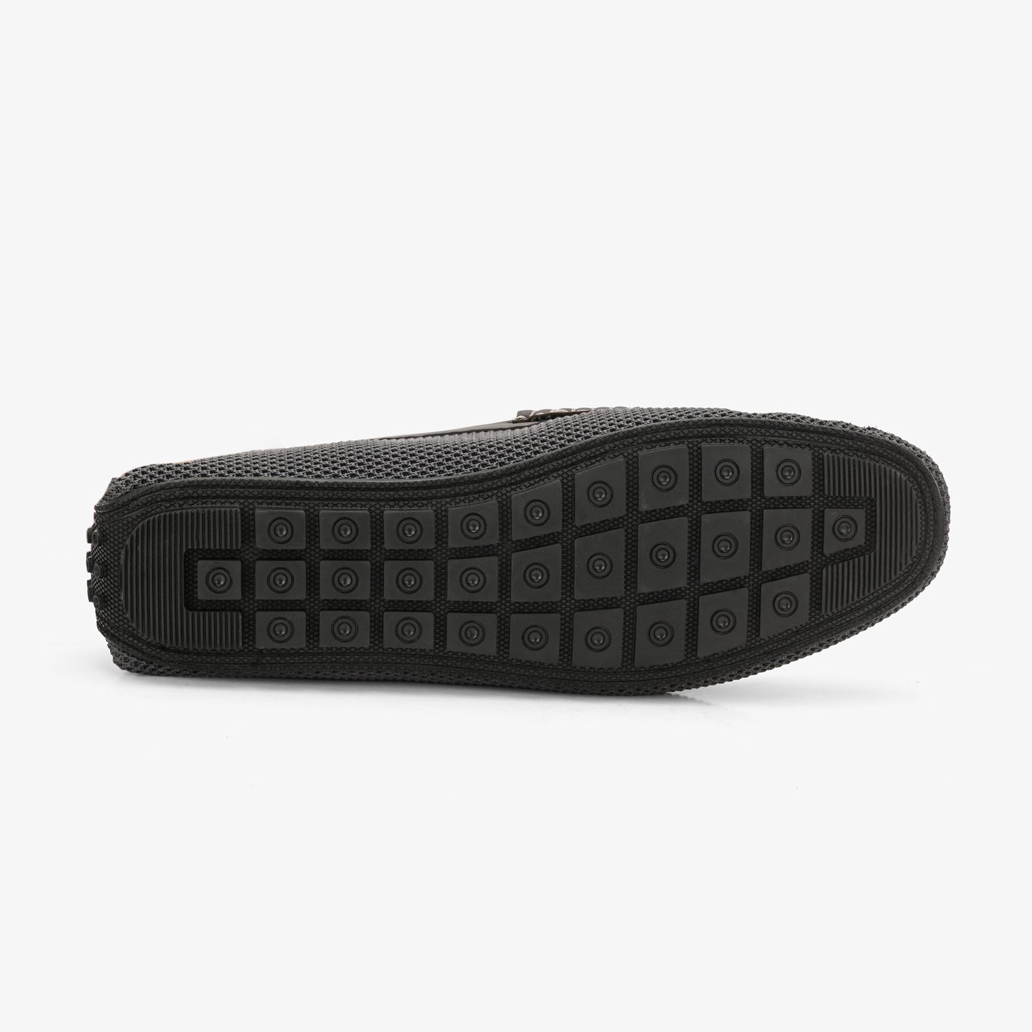 Mens Grey Slip On Loafers