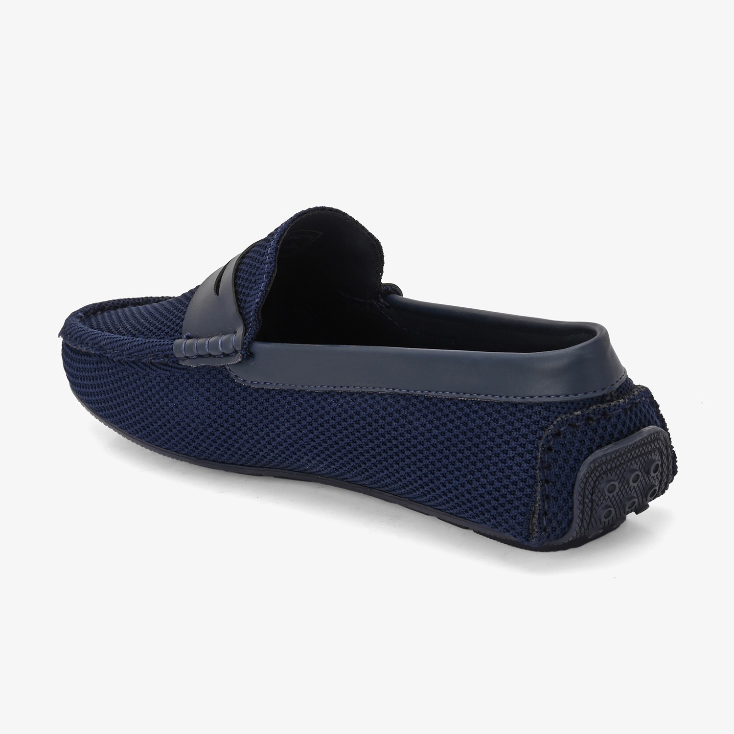 Mens Navy Slip On Loafers