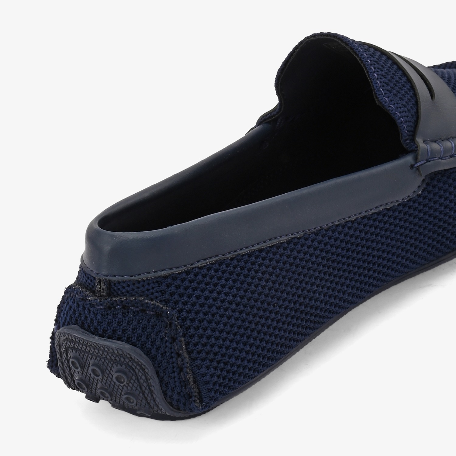 Mens Navy Slip On Loafers
