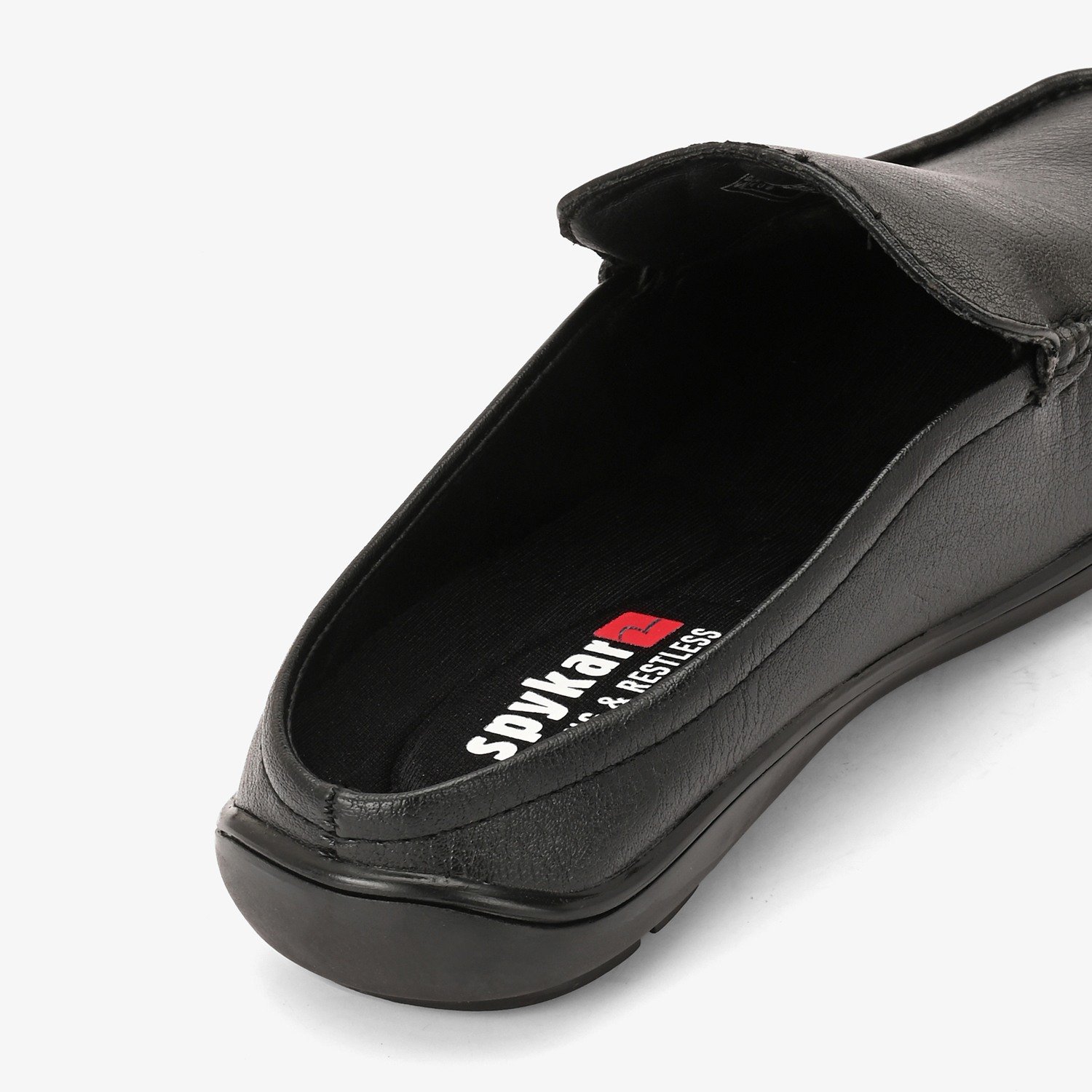 Mens Black Slip On Loafers