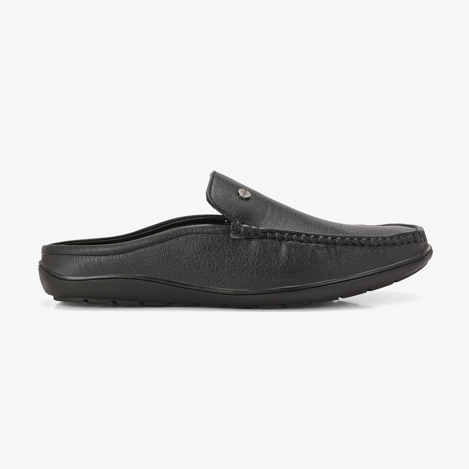 Mens Black Slip On Loafers