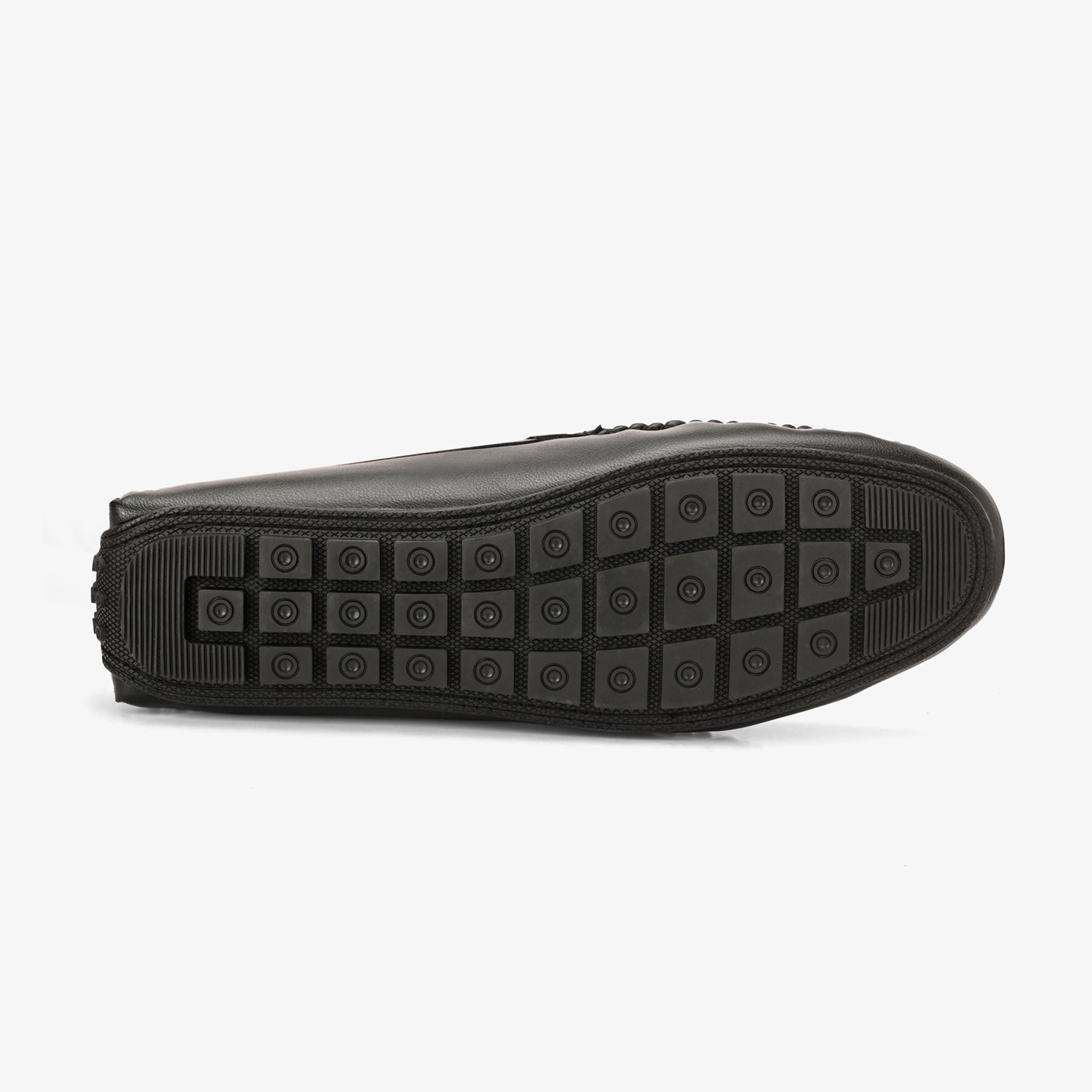 Mens Black Slip On Loafers