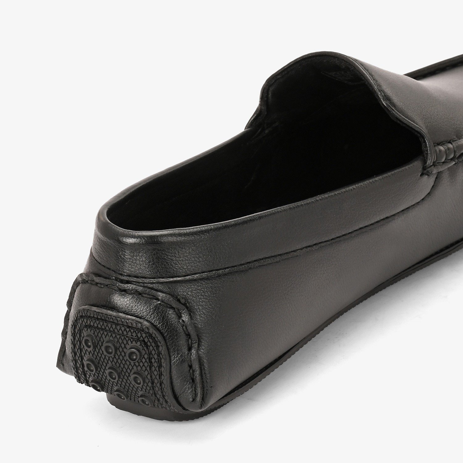 Mens Black Slip On Loafers