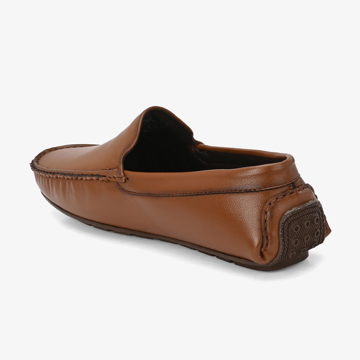 Mens Tan Slip On Loafers