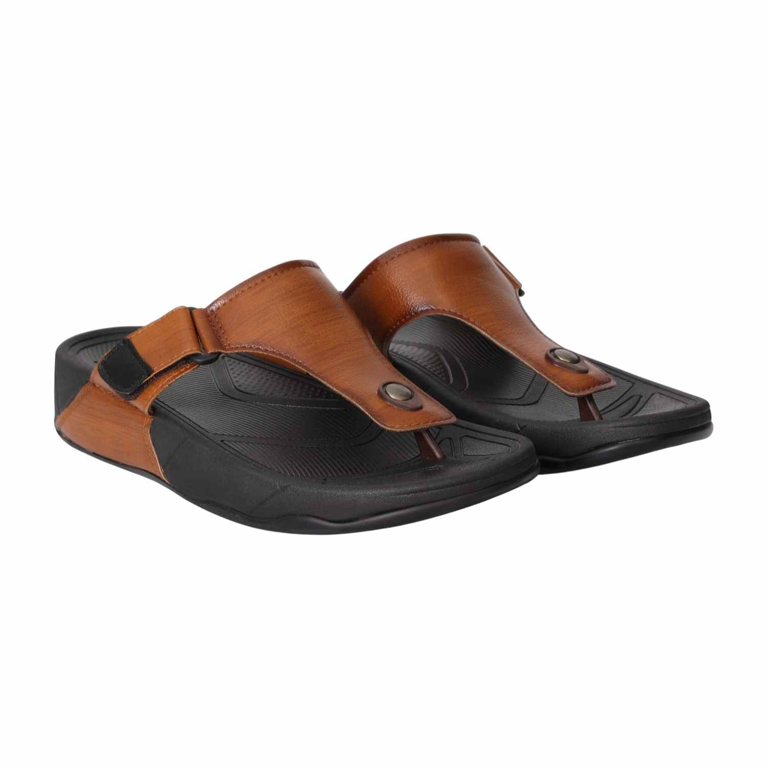 Men Tan UrbanCraft Comfort Chappal