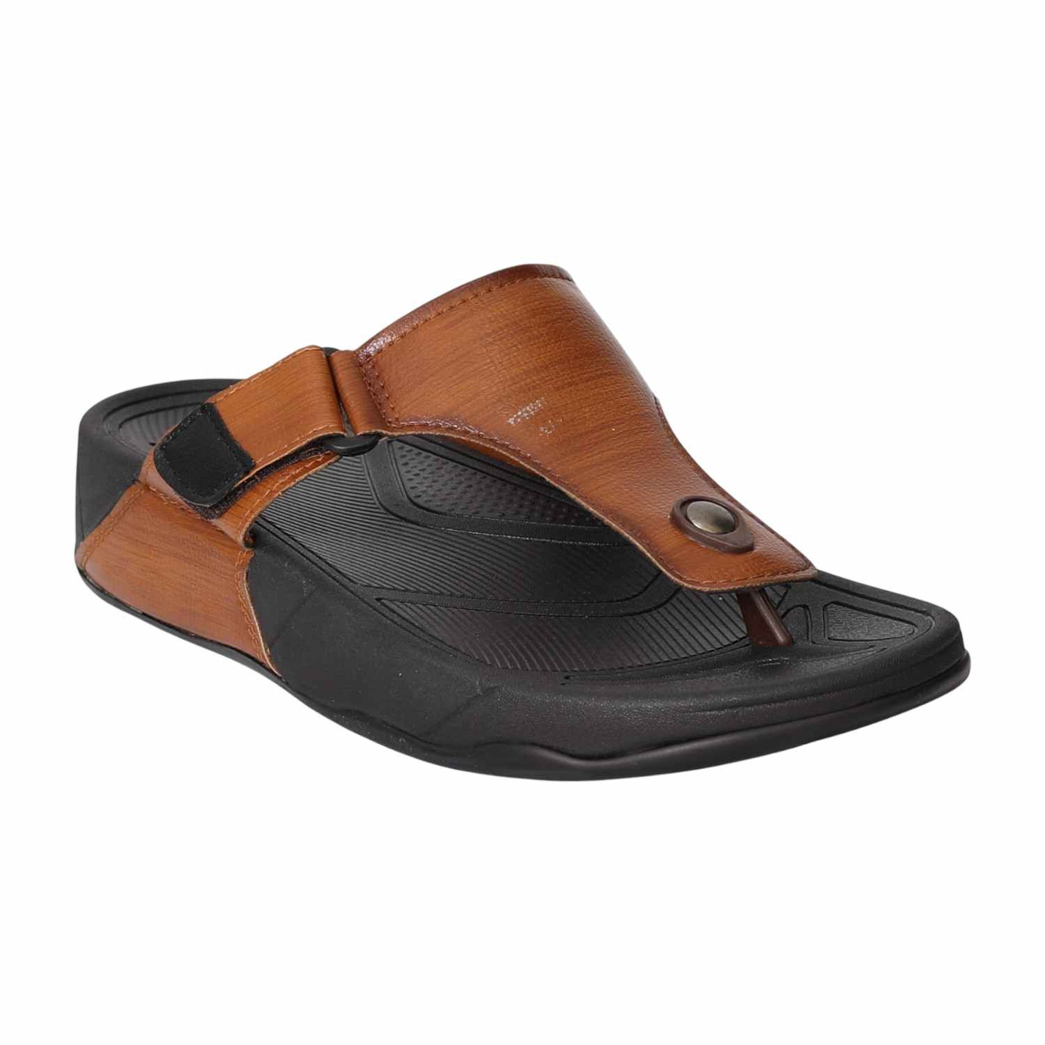 Men Tan UrbanCraft Comfort Chappal
