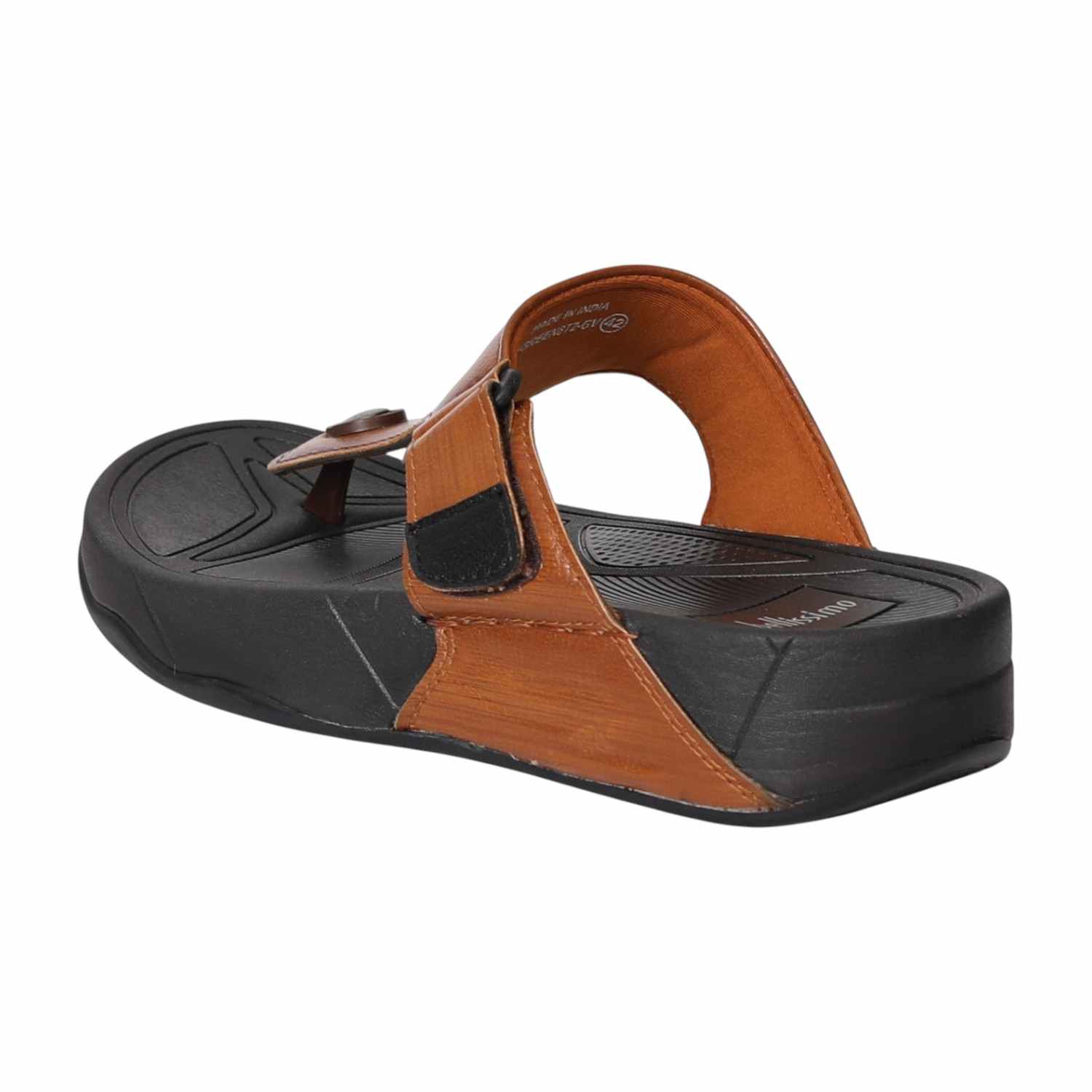 Men Tan UrbanCraft Comfort Chappal