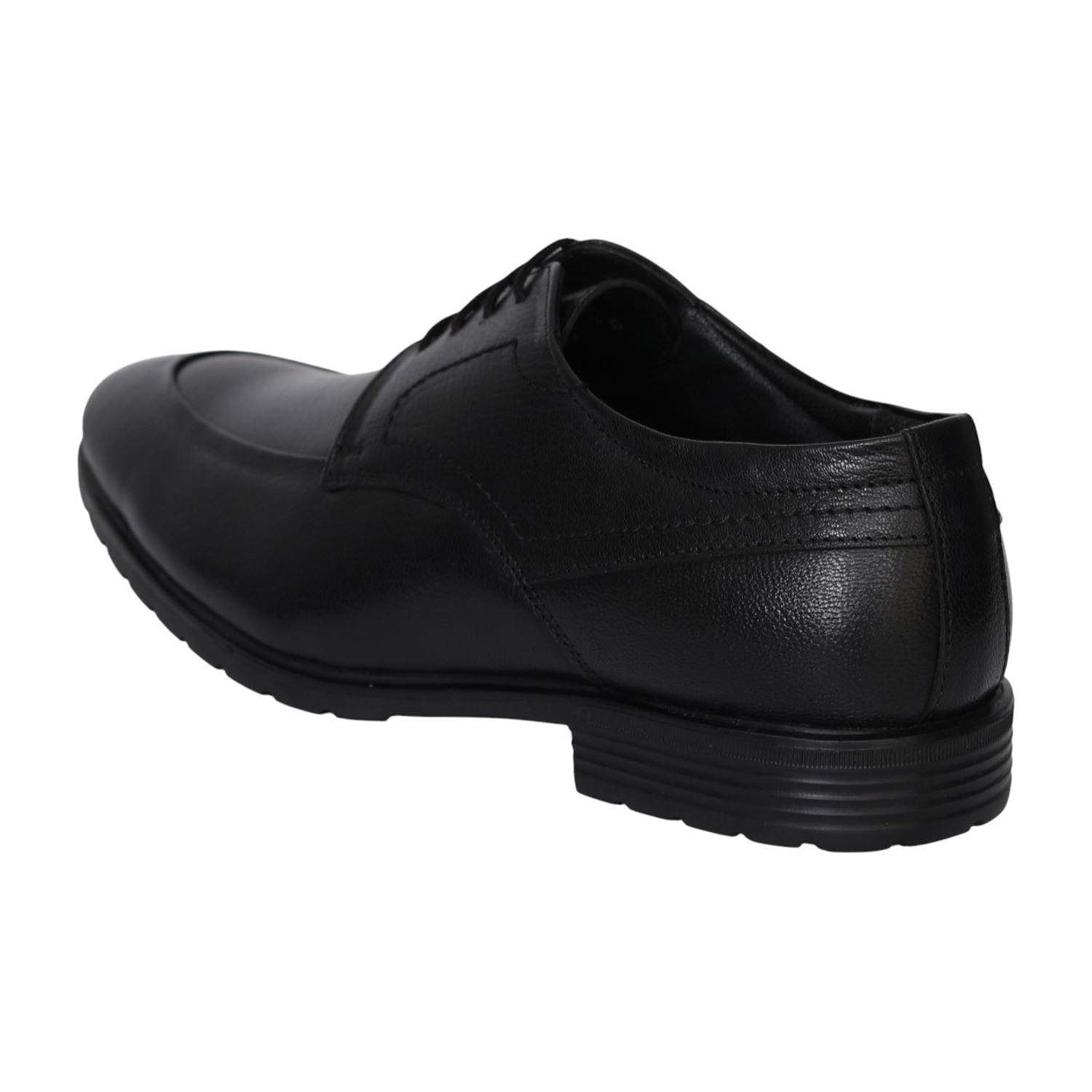 Men Black Signature Office Lace-Ups