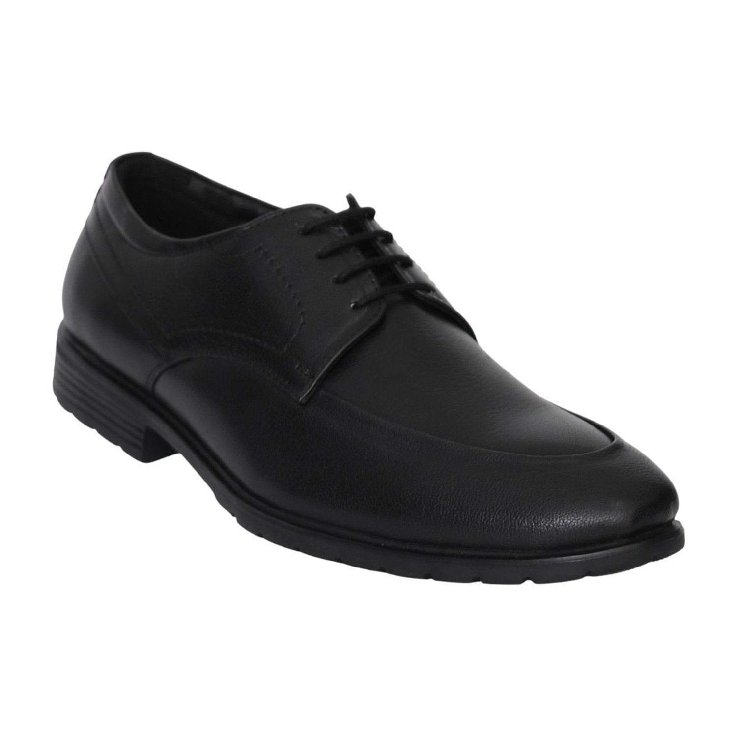 Men Black Signature Office Lace-Ups