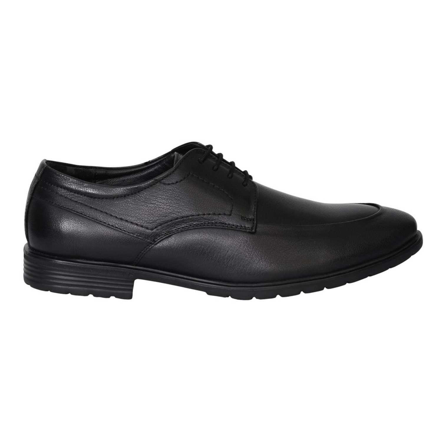 Men Black Signature Office Lace-Ups