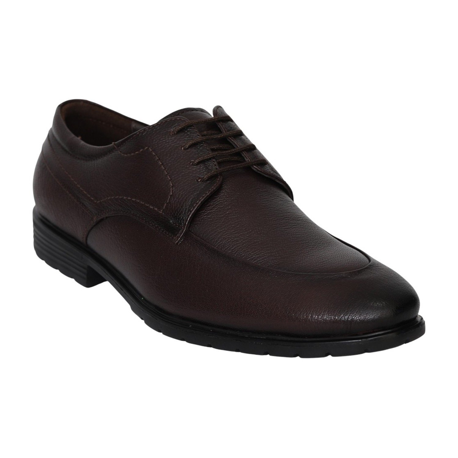 Men Brown Signature Office Lace-Ups