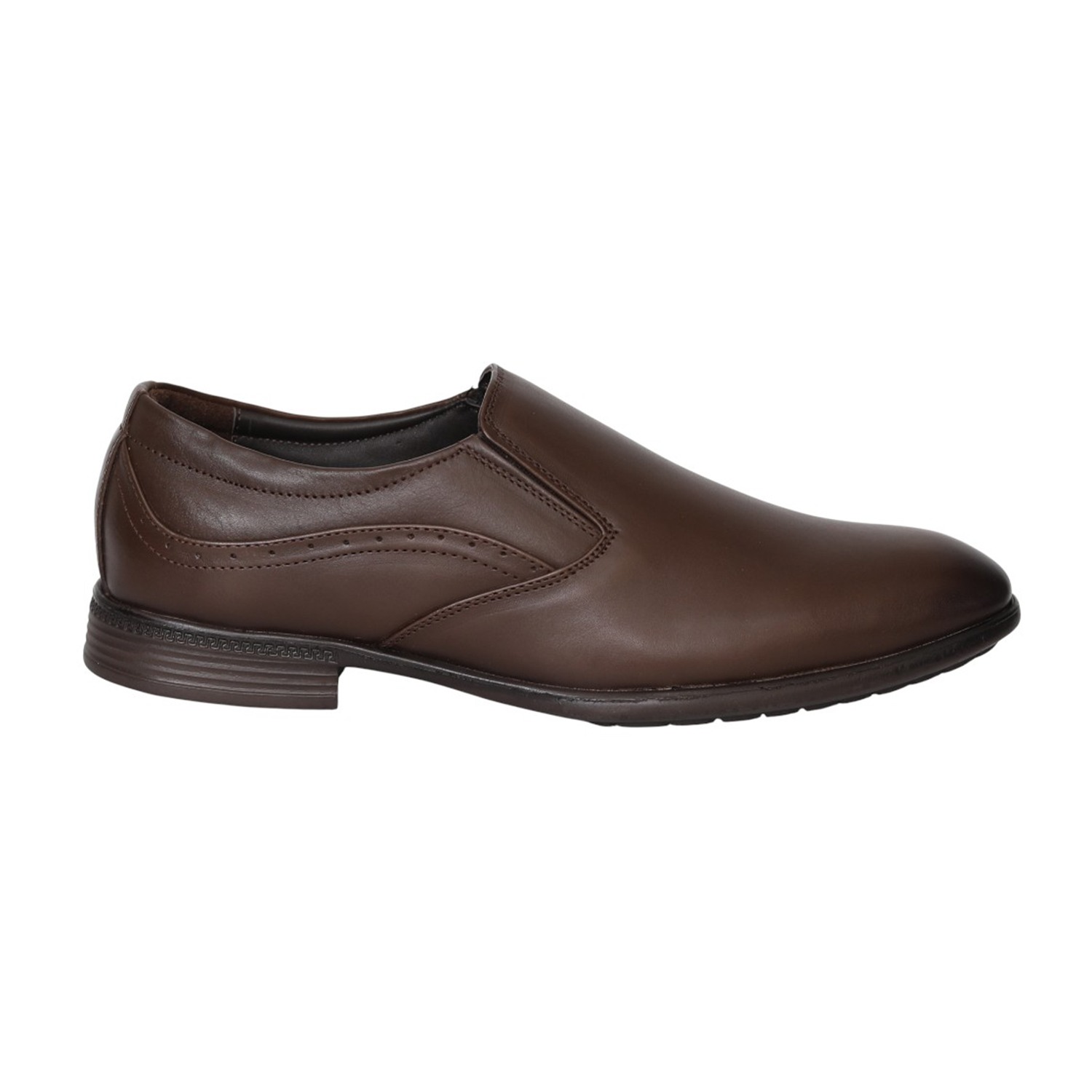 Men Brown Classic Office Comfort Slip-Ons