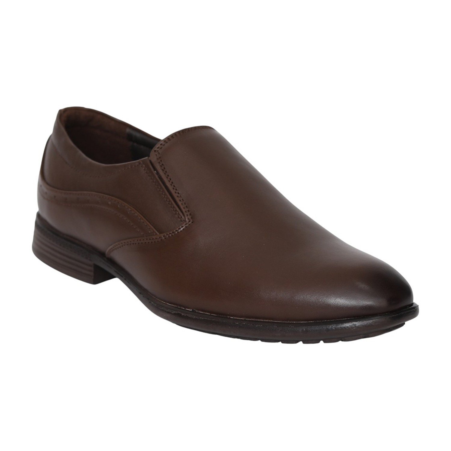 Men Brown Classic Office Comfort Slip-Ons