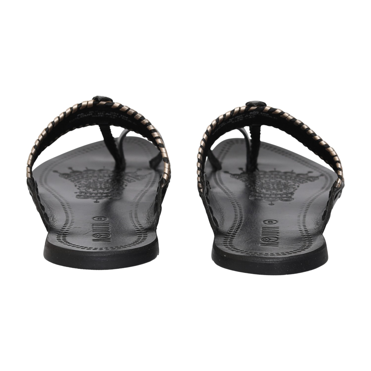 Men Black Ember Kolhapuri