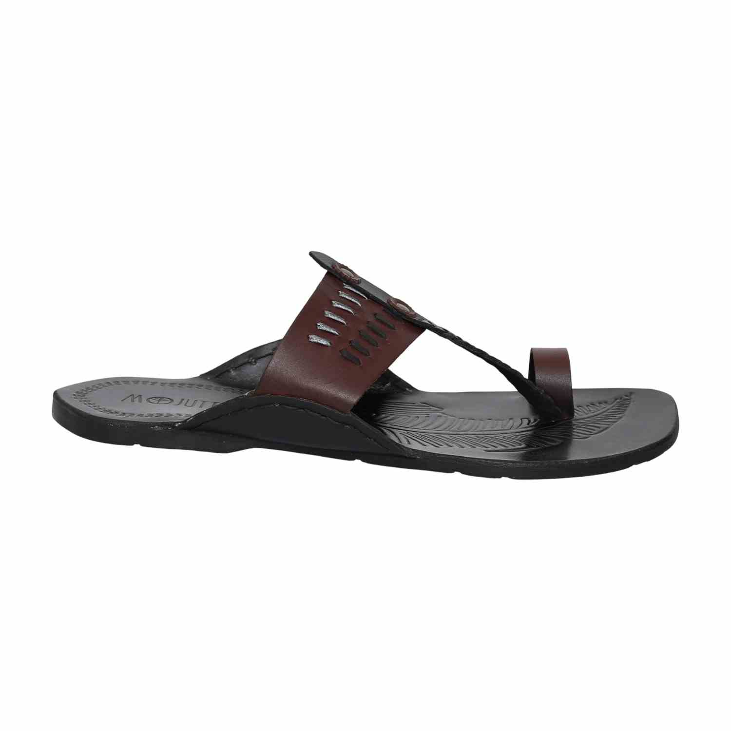 Men Auburn Etch Kolhapuri