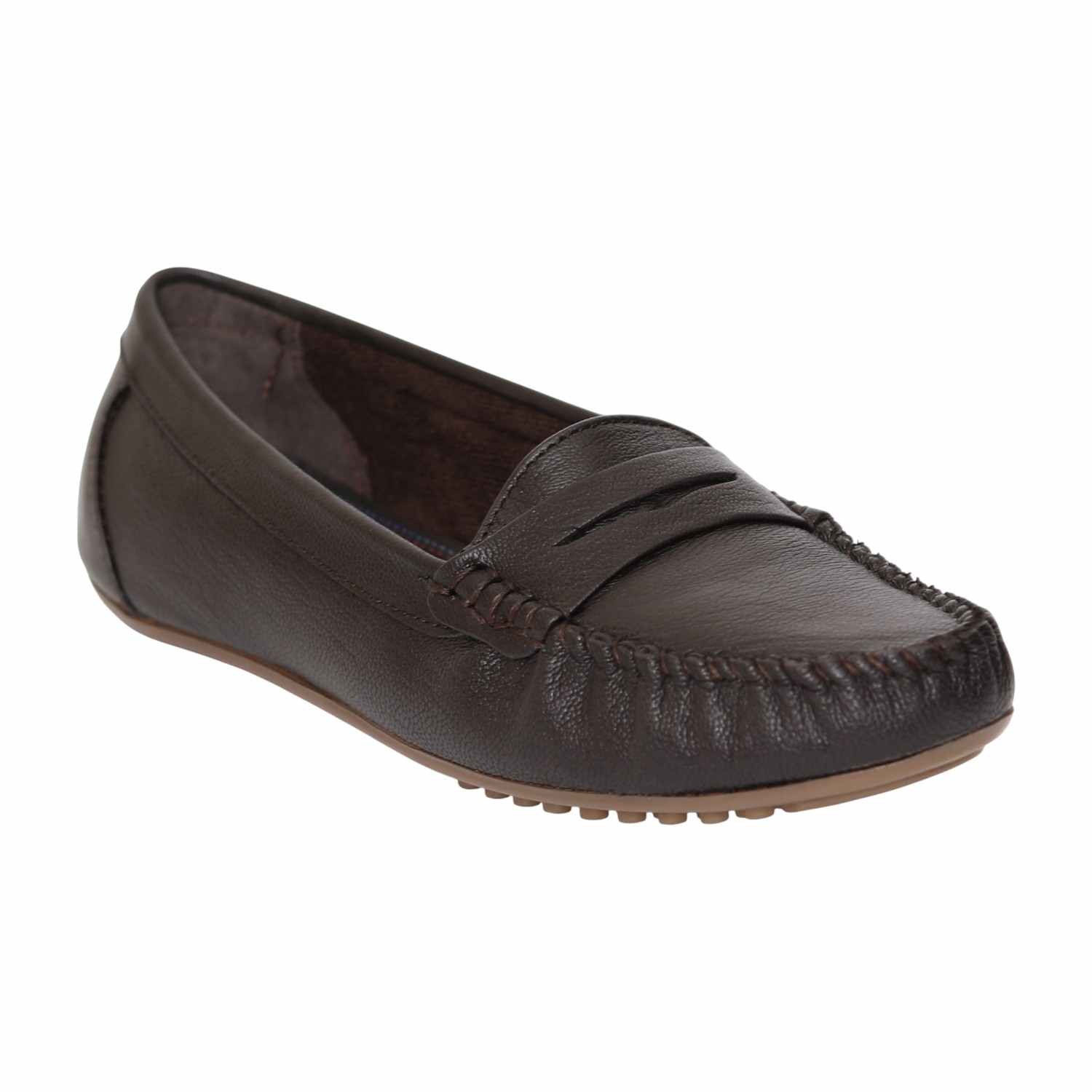 Women Cocoa-Brown Moccassins