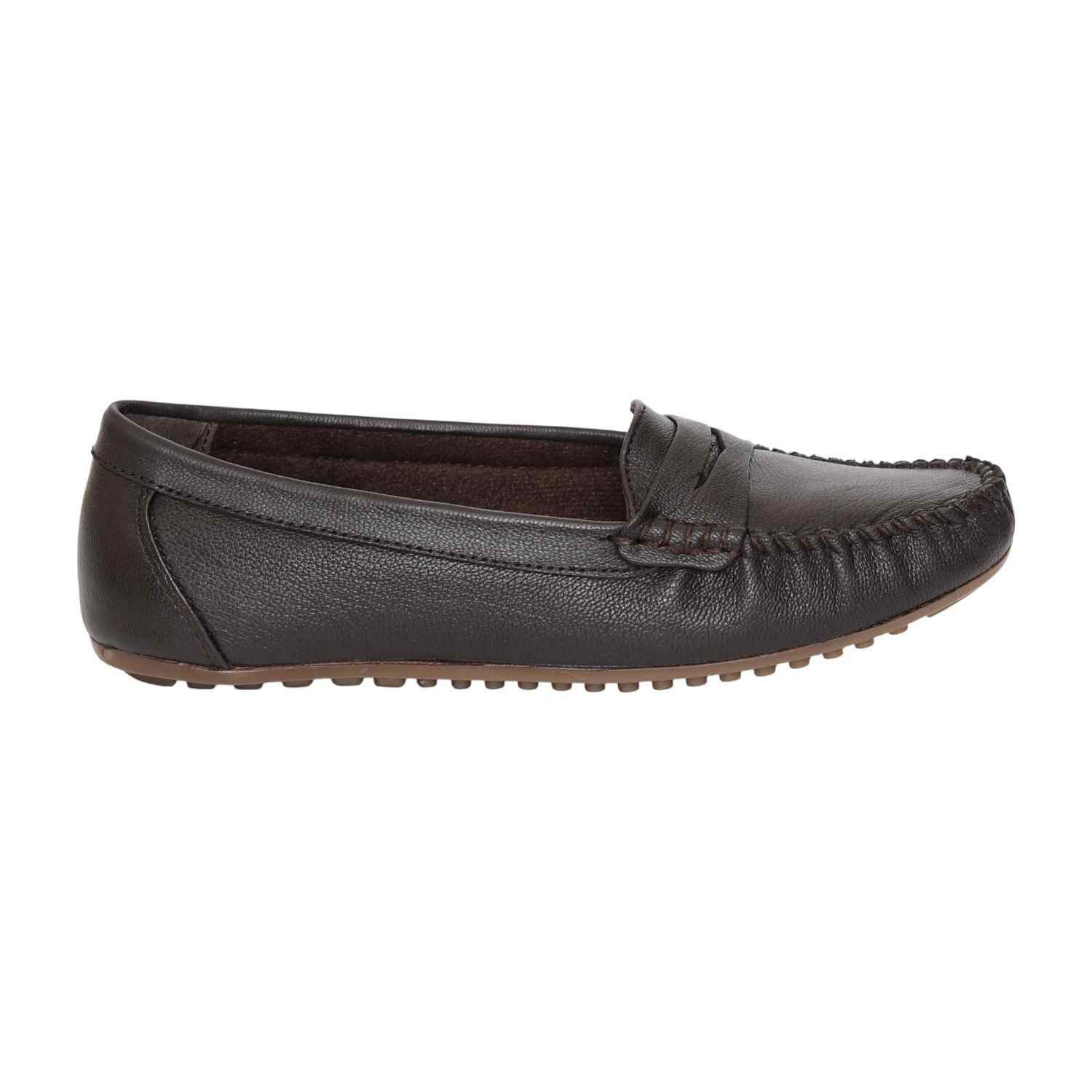 Women Cocoa-Brown Moccassins