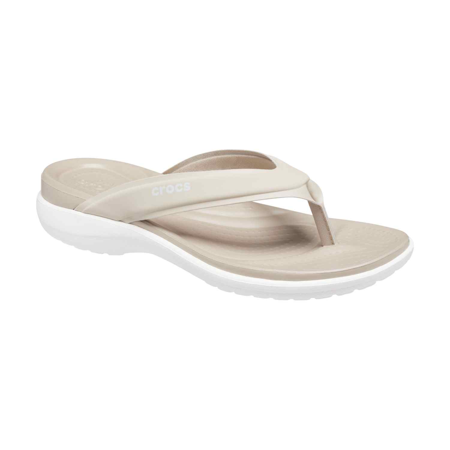 Capri V Sporty Women Cobblestone Flip Flops