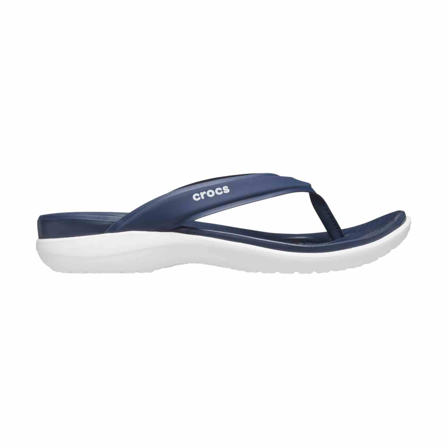 Capri V Sporty Women Navy Flip Flops