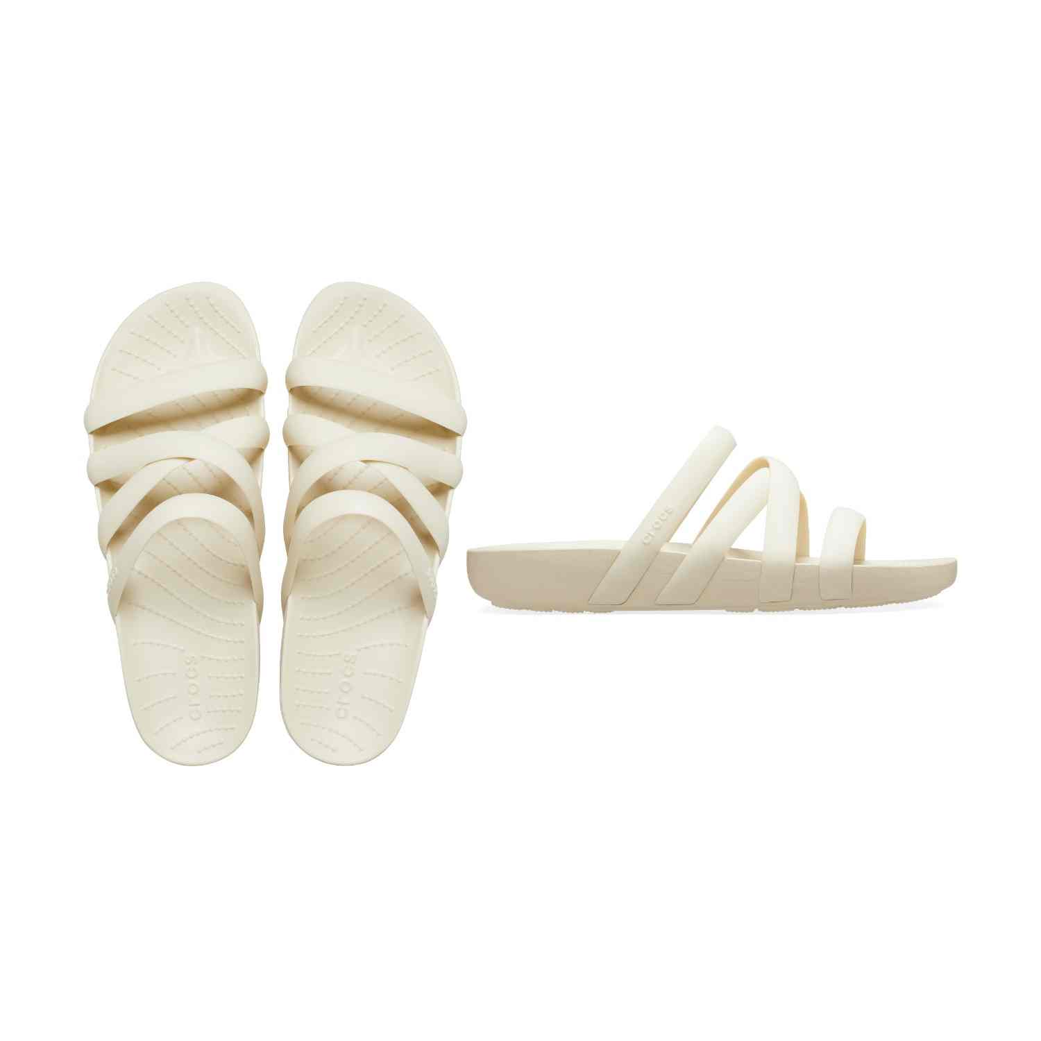 Splash Strappy Women Bone Sandals