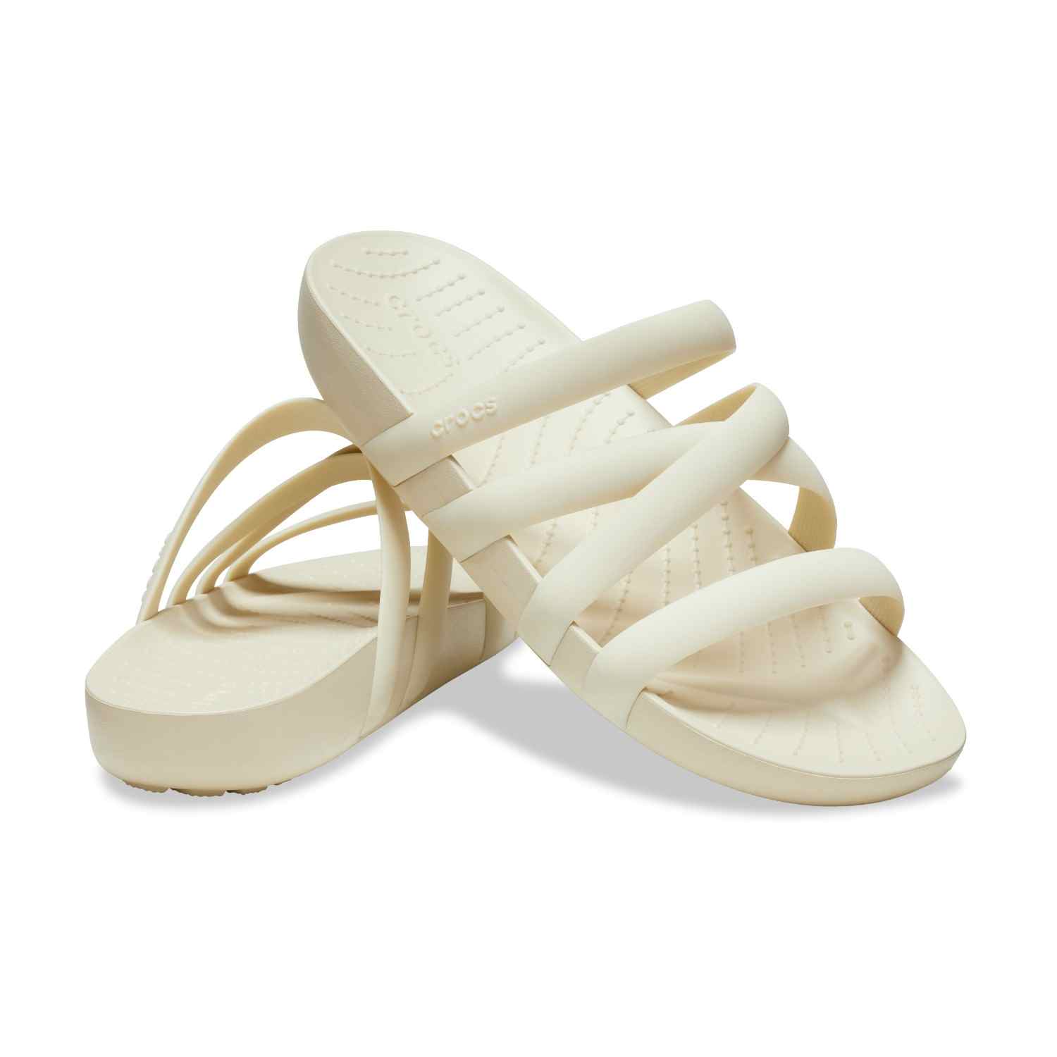 Splash Strappy Women Bone Sandals